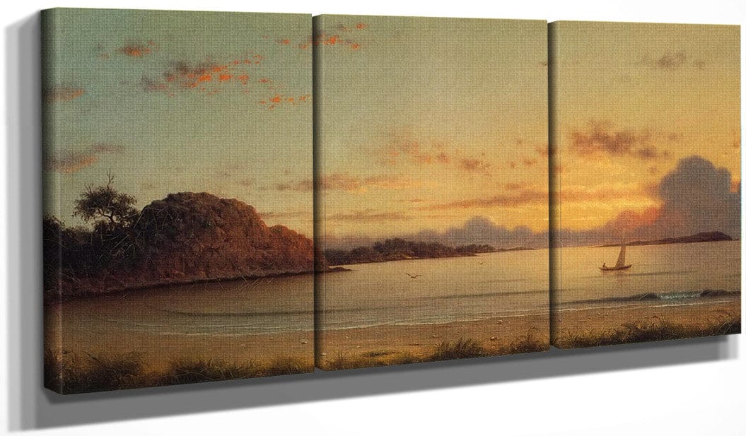 Dawn 1862 By Martin Johnson Heade