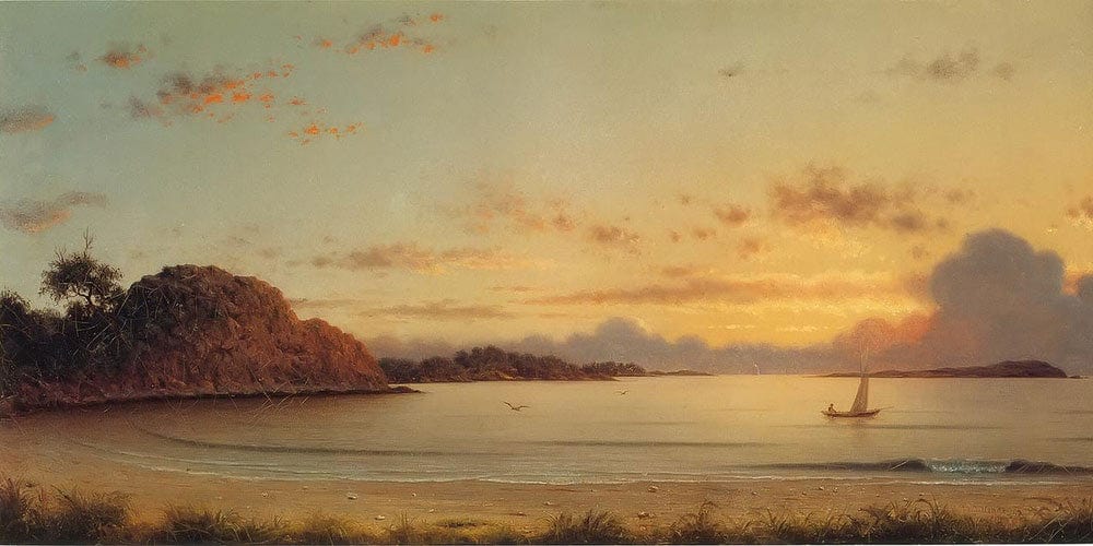 Dawn 1862 By Martin Johnson Heade - Image 2