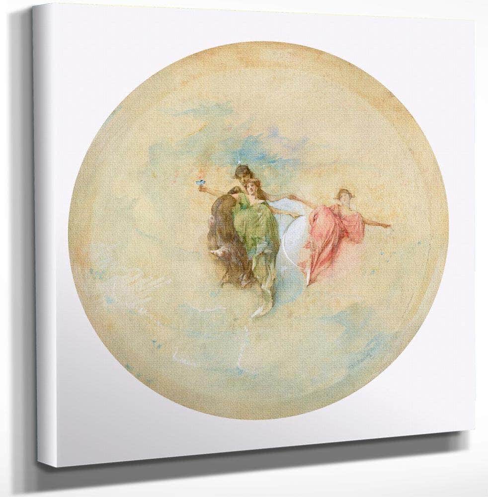 Dawn By Thomas Wilmer Dewing