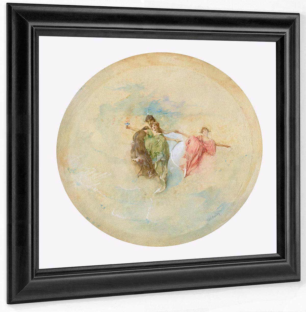 Dawn By Thomas Wilmer Dewing - Image 6