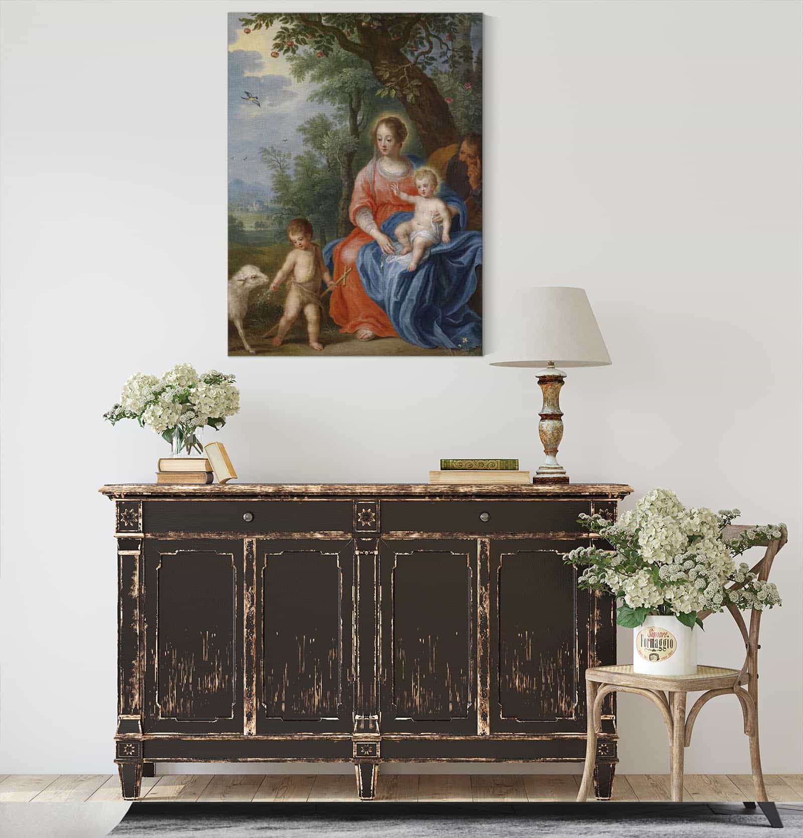 De Heilige Familie Met Johannes by Jan Brueghel The Younger - Image 4