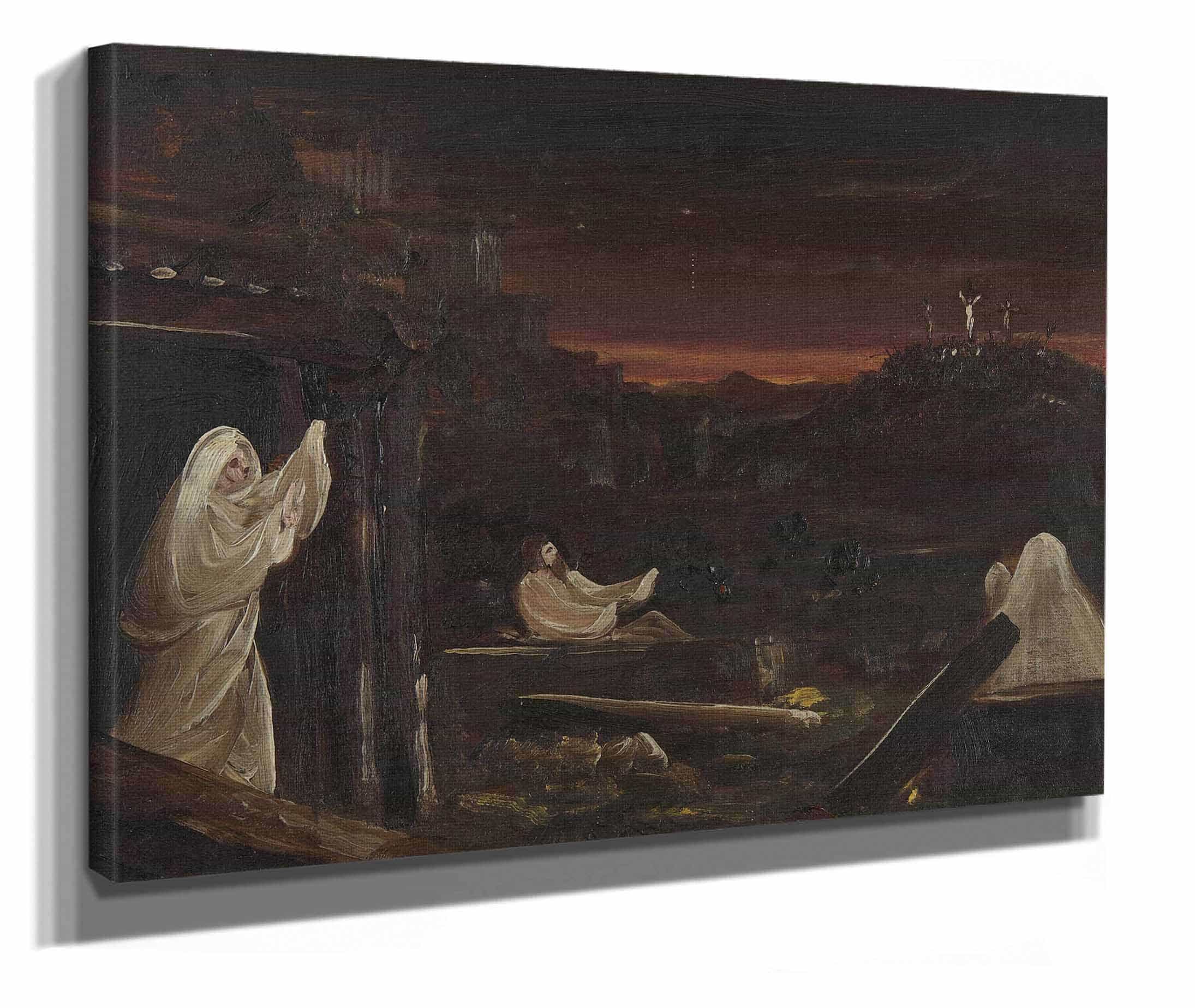 Dead Rising From Tombs by Thomas Cole - Image 2