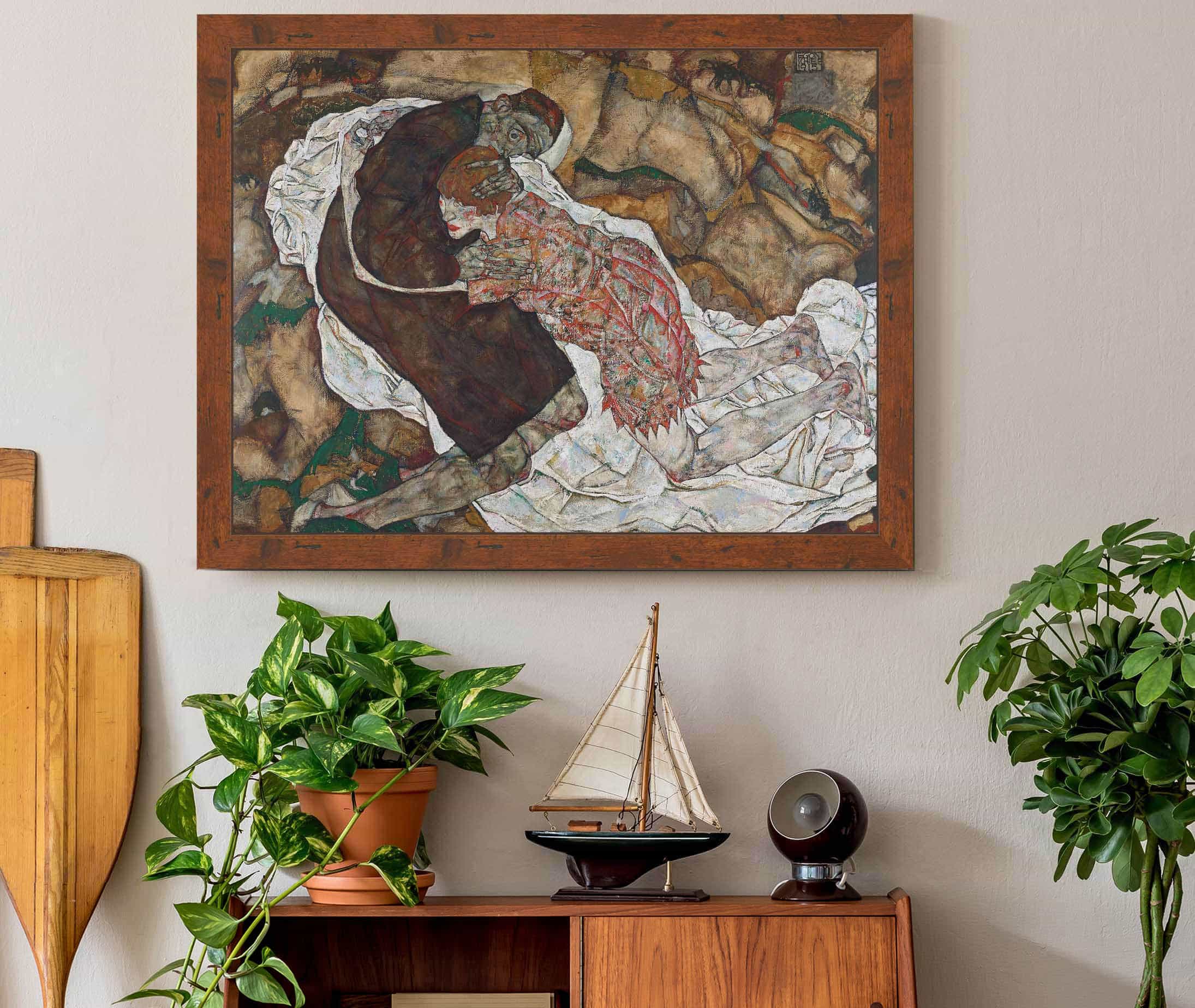 Death And Girl by Egon Schiele - Image 3