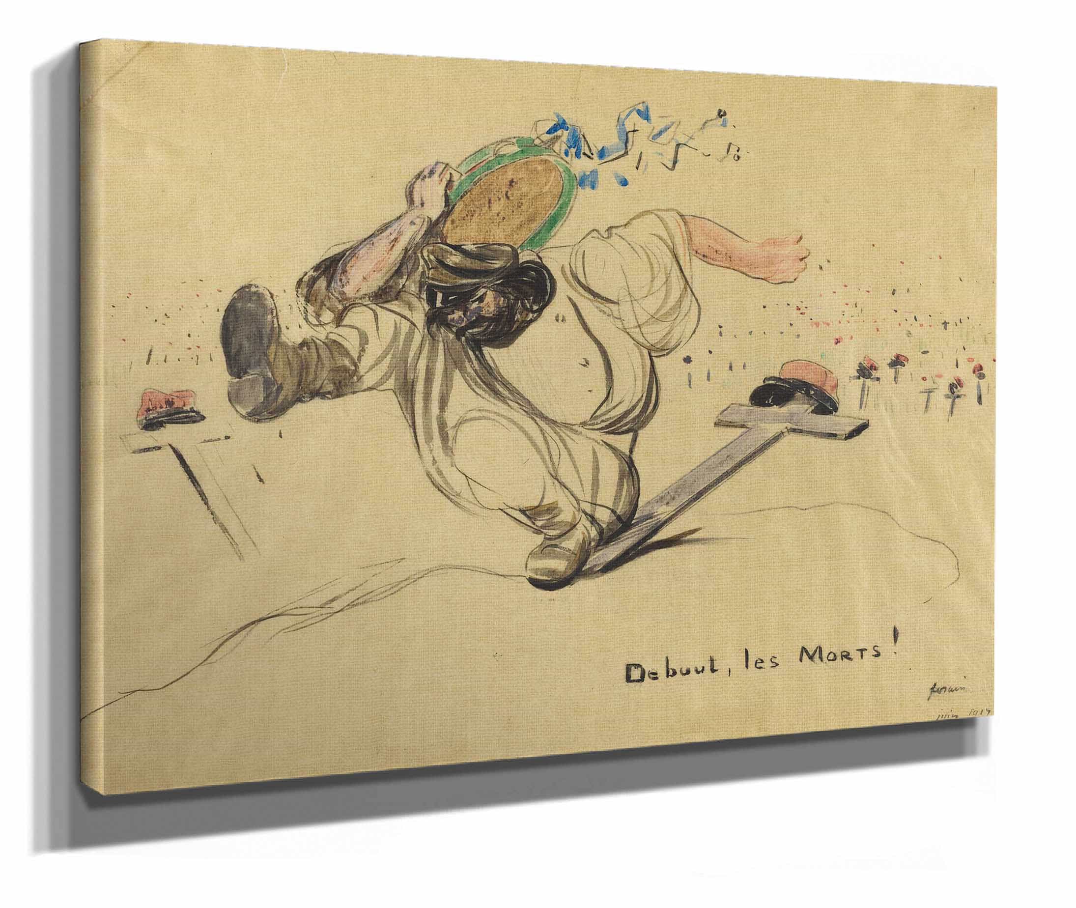 Debout Les Morts by Jean Louis Forain - Image 2