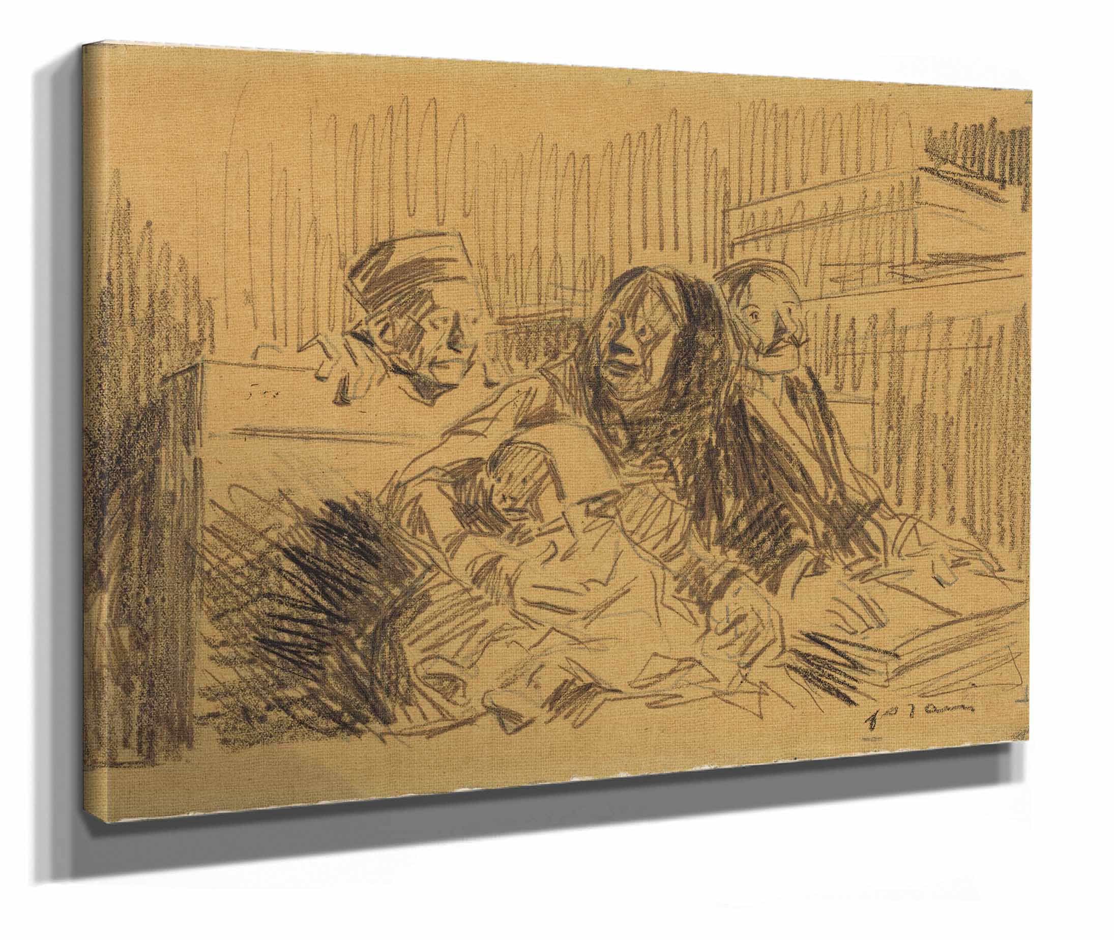 Defenseur Et Accuse by Jean Louis Forain - Image 2