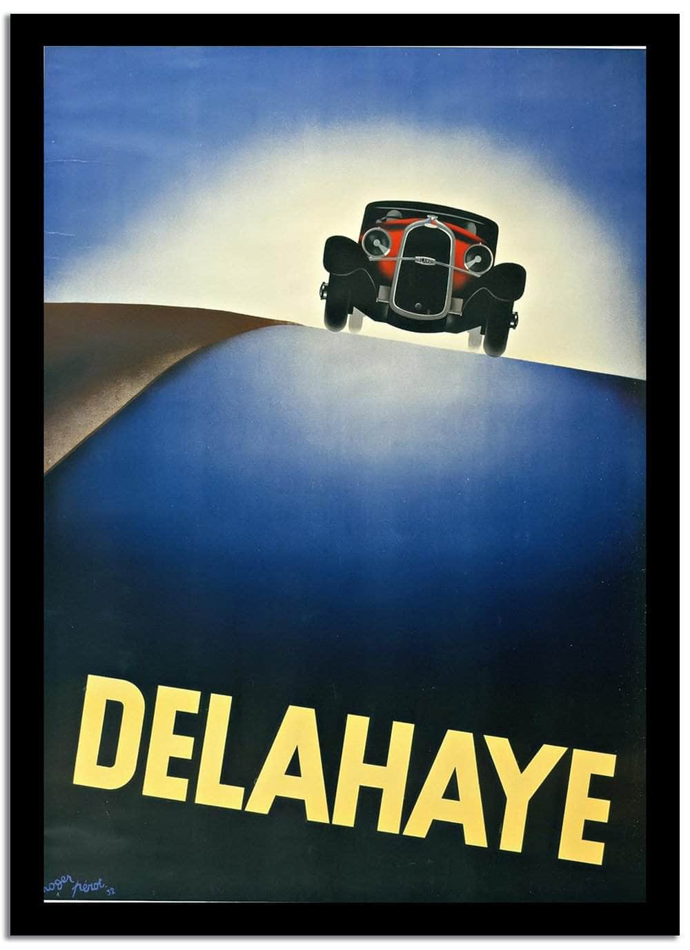 Delahaye Vintage Poster - Image 2