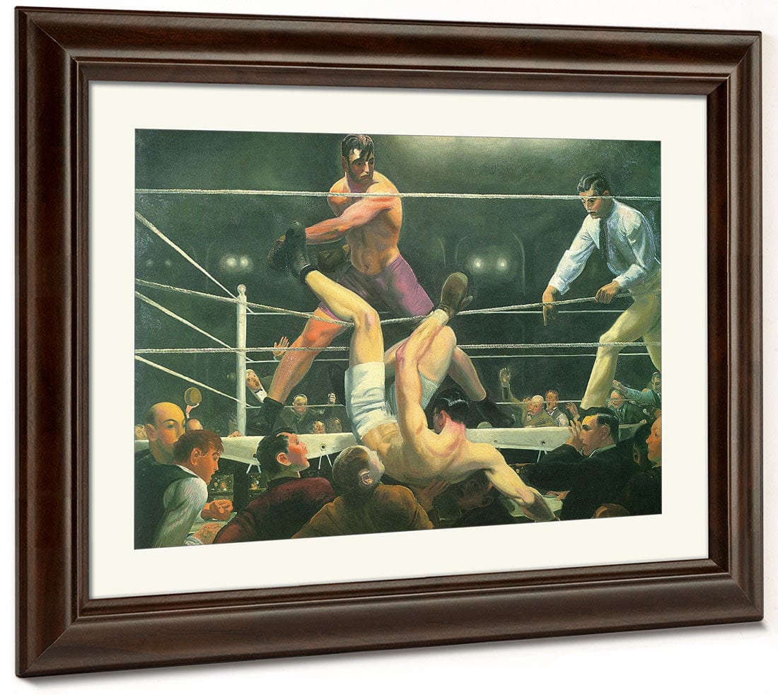 Dempsey And Firpo 1924 By George Bellows - Image 5