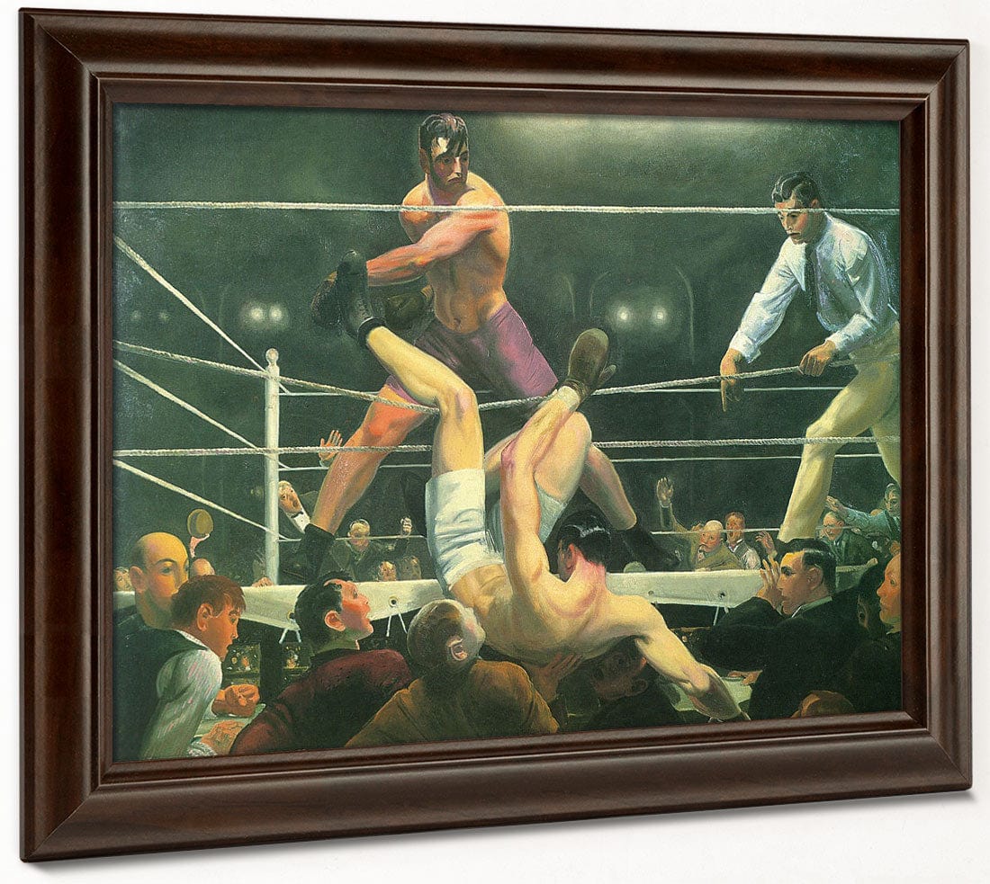 Dempsey And Firpo 1924 By George Bellows - Image 6