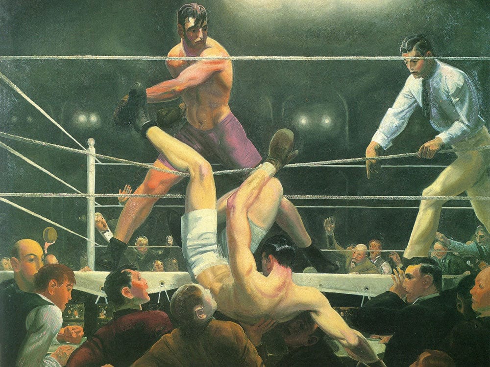 Dempsey And Firpo 1924 By George Bellows - Image 7