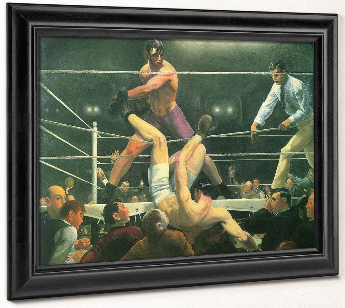 Dempsey And Firpo 1924 By George Bellows - Image 8