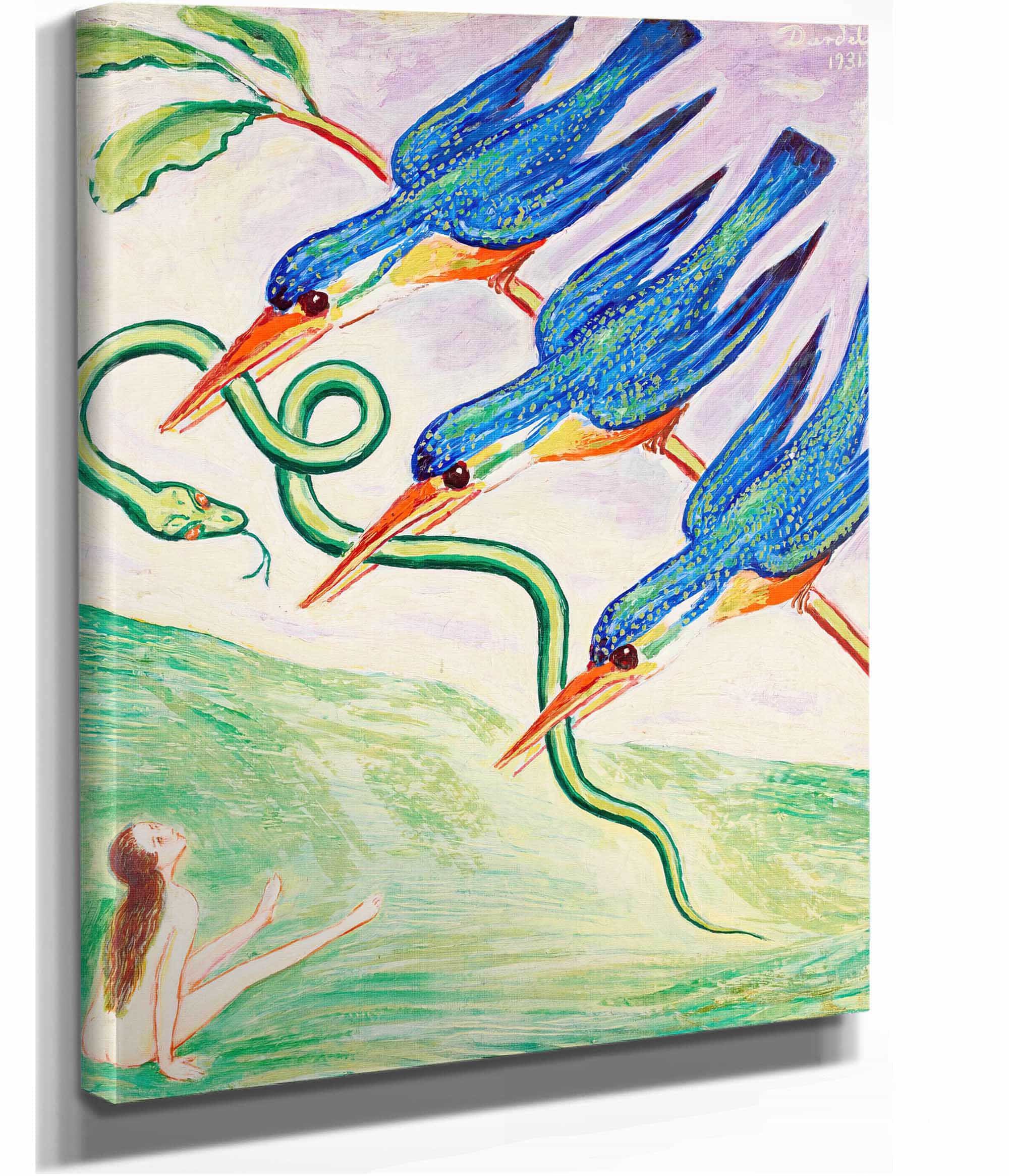 Den Bortrovade Ormen by Nils Dardel - Image 3