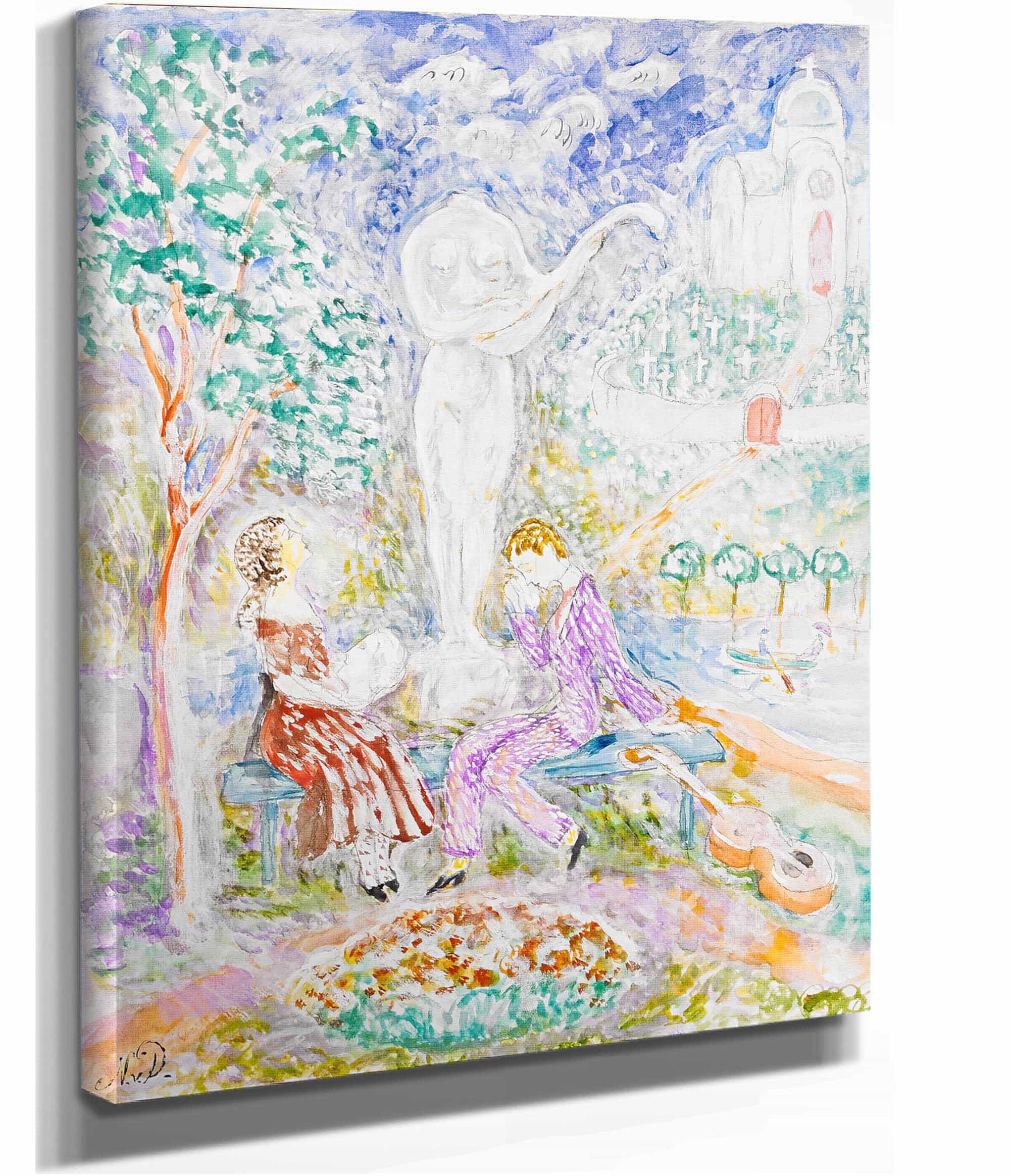 Den Sonderslagna Statyn by Nils Dardel - Image 2