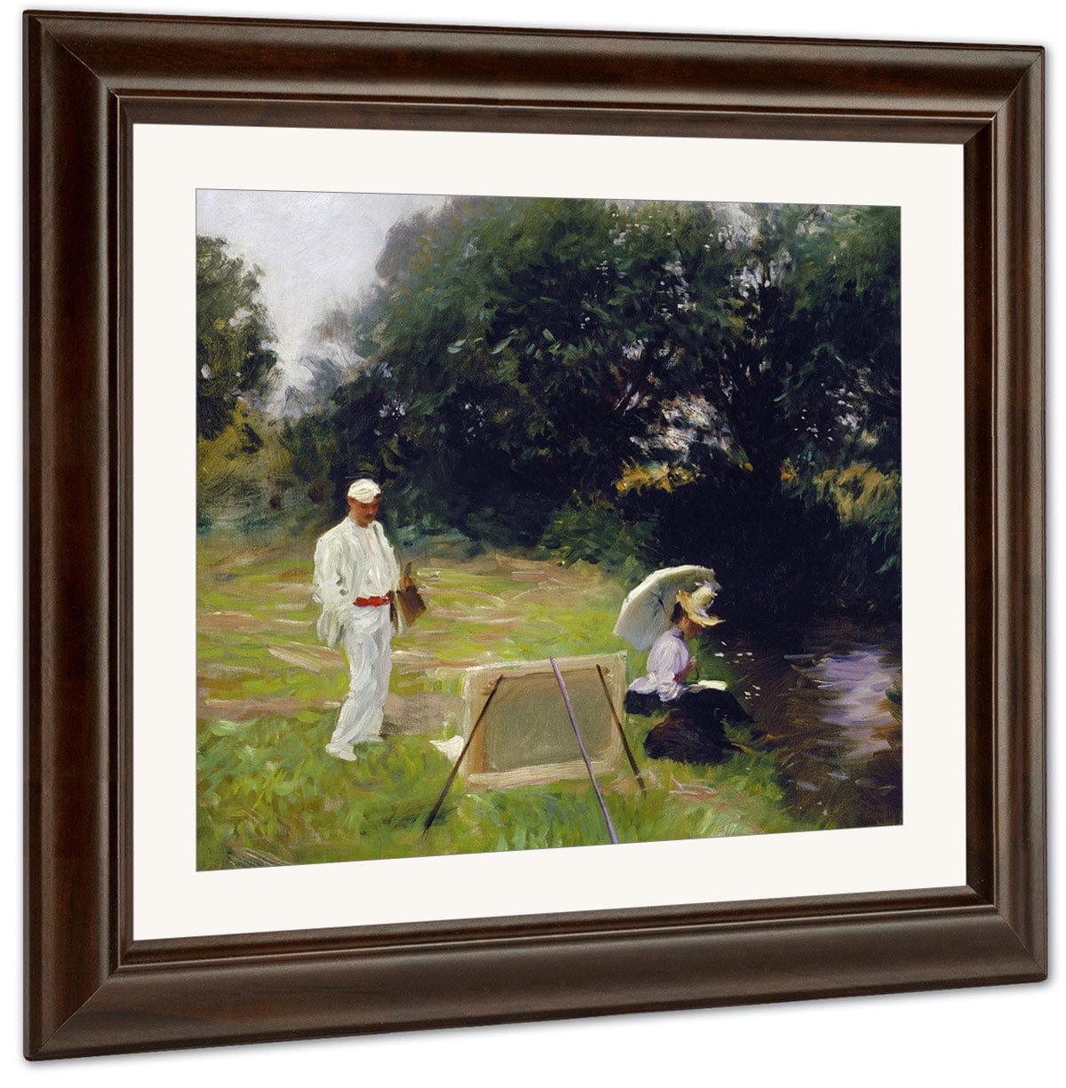 Dennis Miller Bunker Painting At Calcot By John Singer Sargent - Image 3
