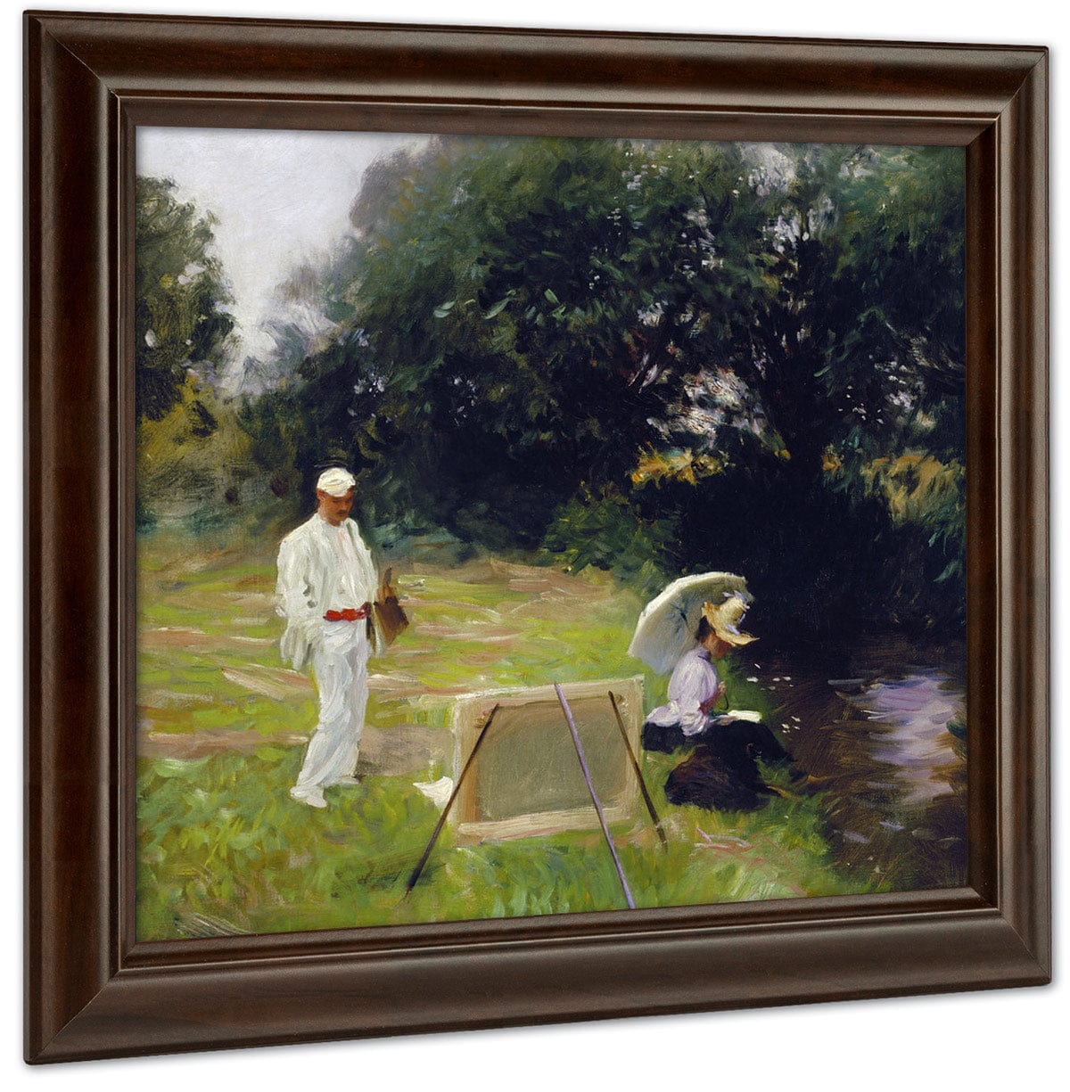 Dennis Miller Bunker Painting At Calcot By John Singer Sargent - Image 4