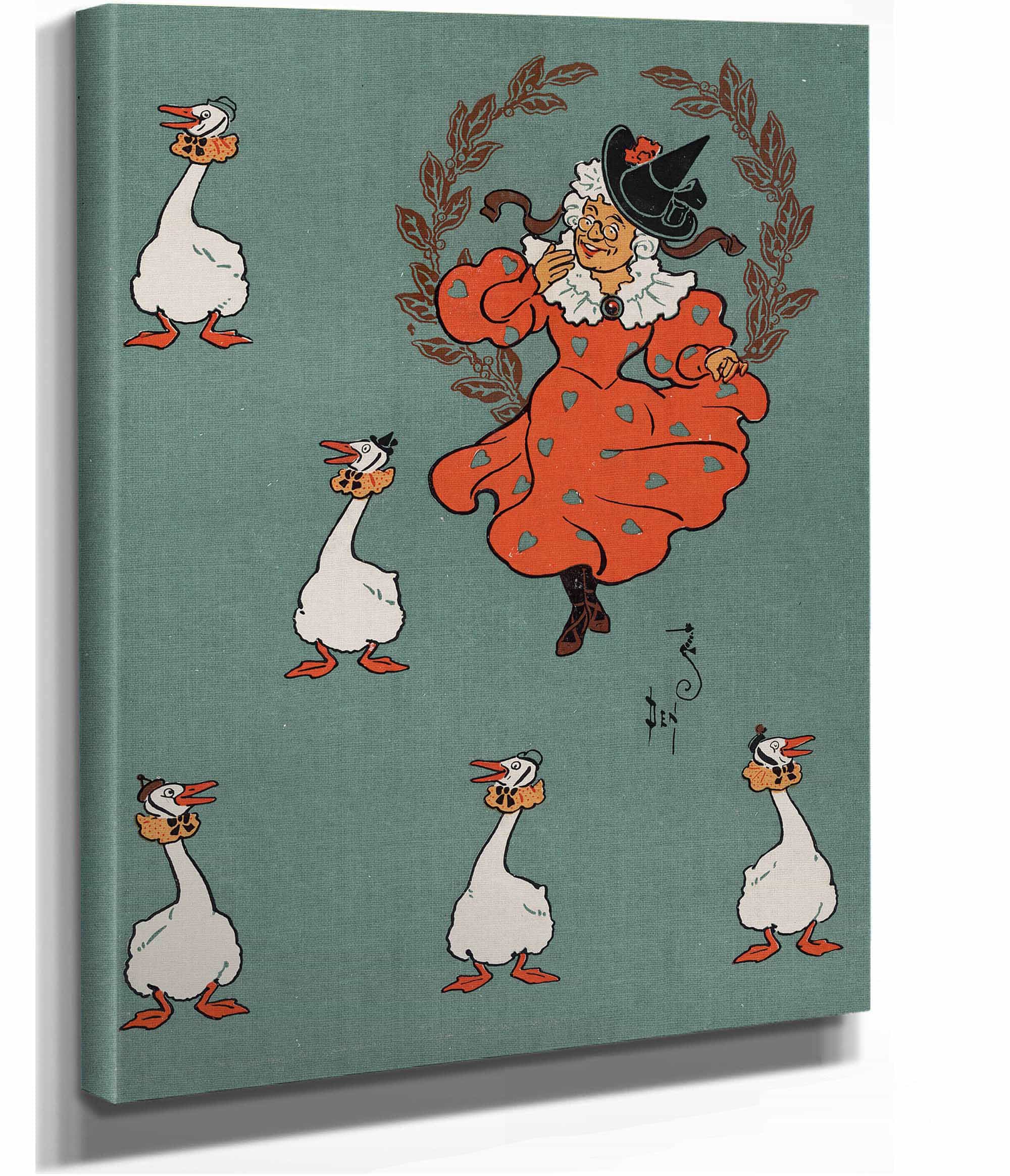 Denslows Mother Goose Pl by William Wallace Denslow - Image 2
