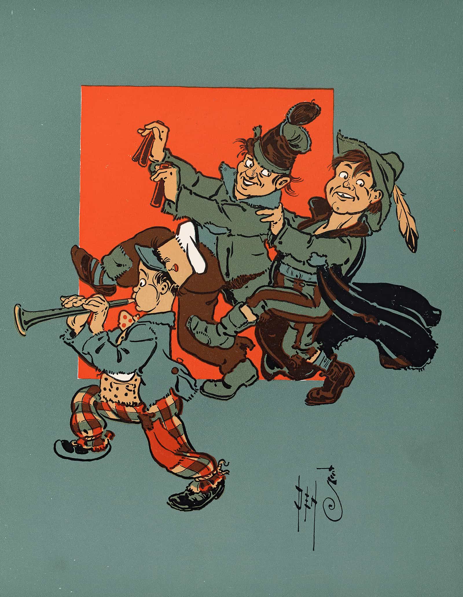 Denslows Mother Goose Pl by William Wallace Denslow - Image 52