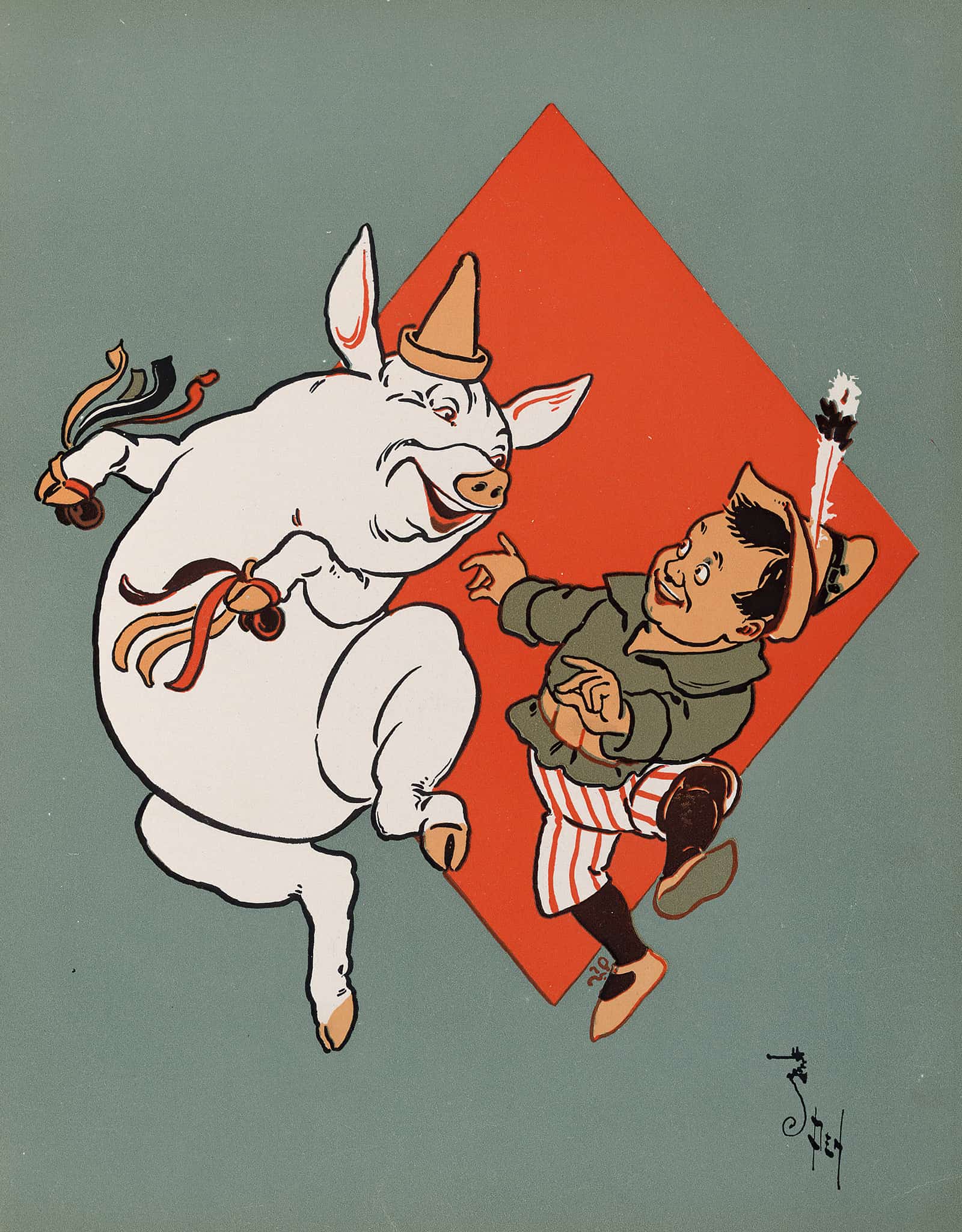 Denslows Mother Goose Pl by William Wallace Denslow - Image 60