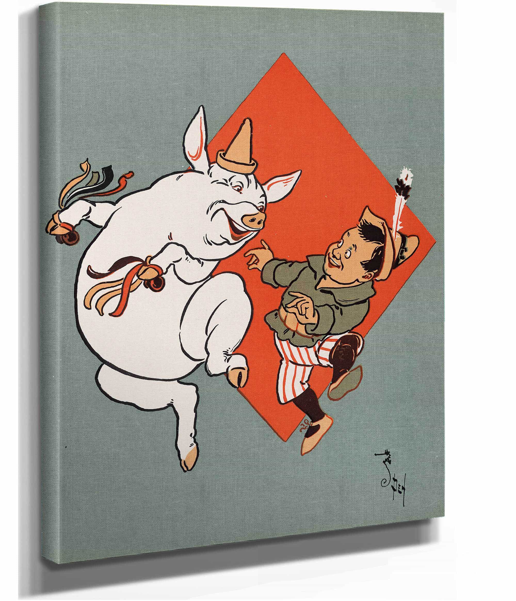 Denslows Mother Goose Pl by William Wallace Denslow - Image 98