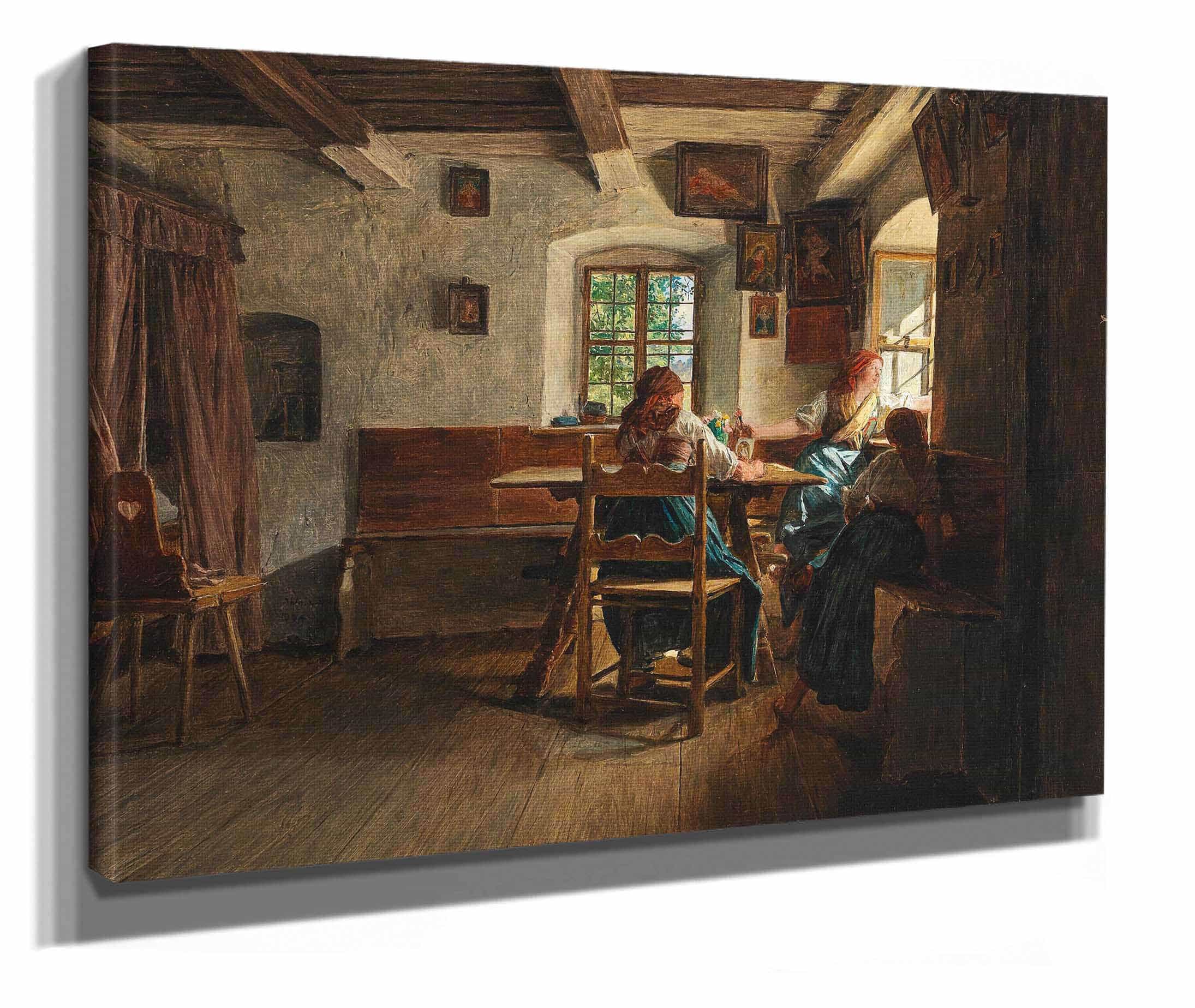 Der Abschied by Ferdinand Georg Waldmuller