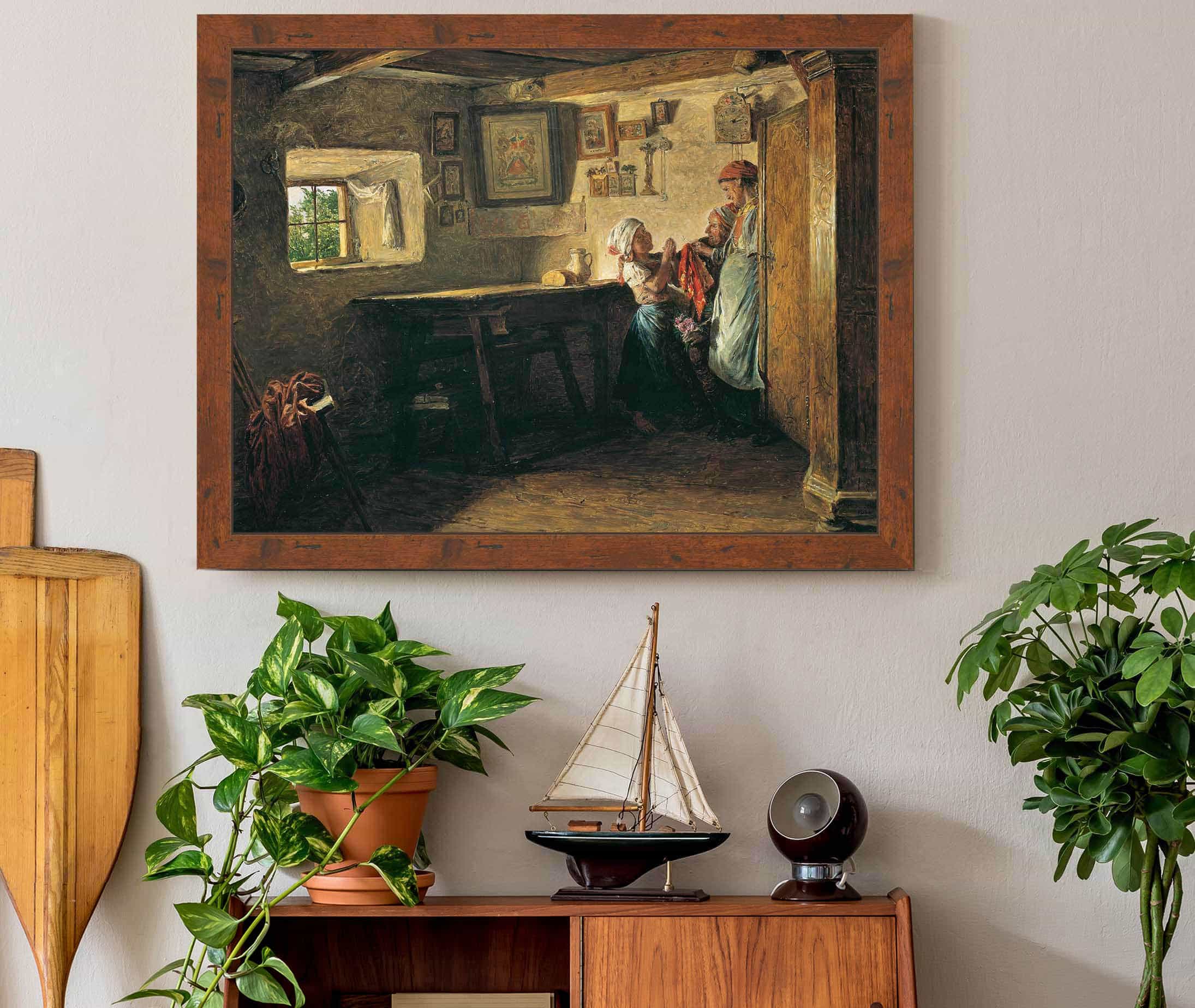 Der Alte Kasten by Ferdinand Georg Waldmuller - Image 3