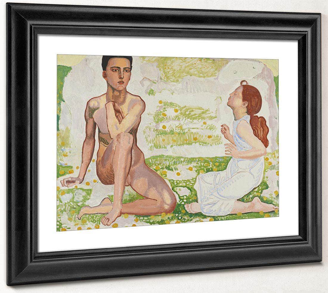 Der Fruhling 1912 Oil On Canvas 106X128 5Cm By Ferdinand Hodler - Image 4