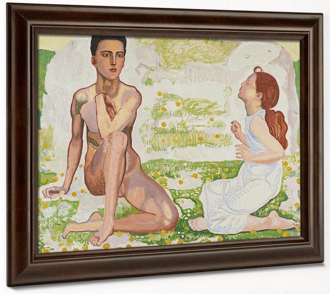 Der Fruhling 1912 Oil On Canvas 106X128 5Cm By Ferdinand Hodler - Image 6