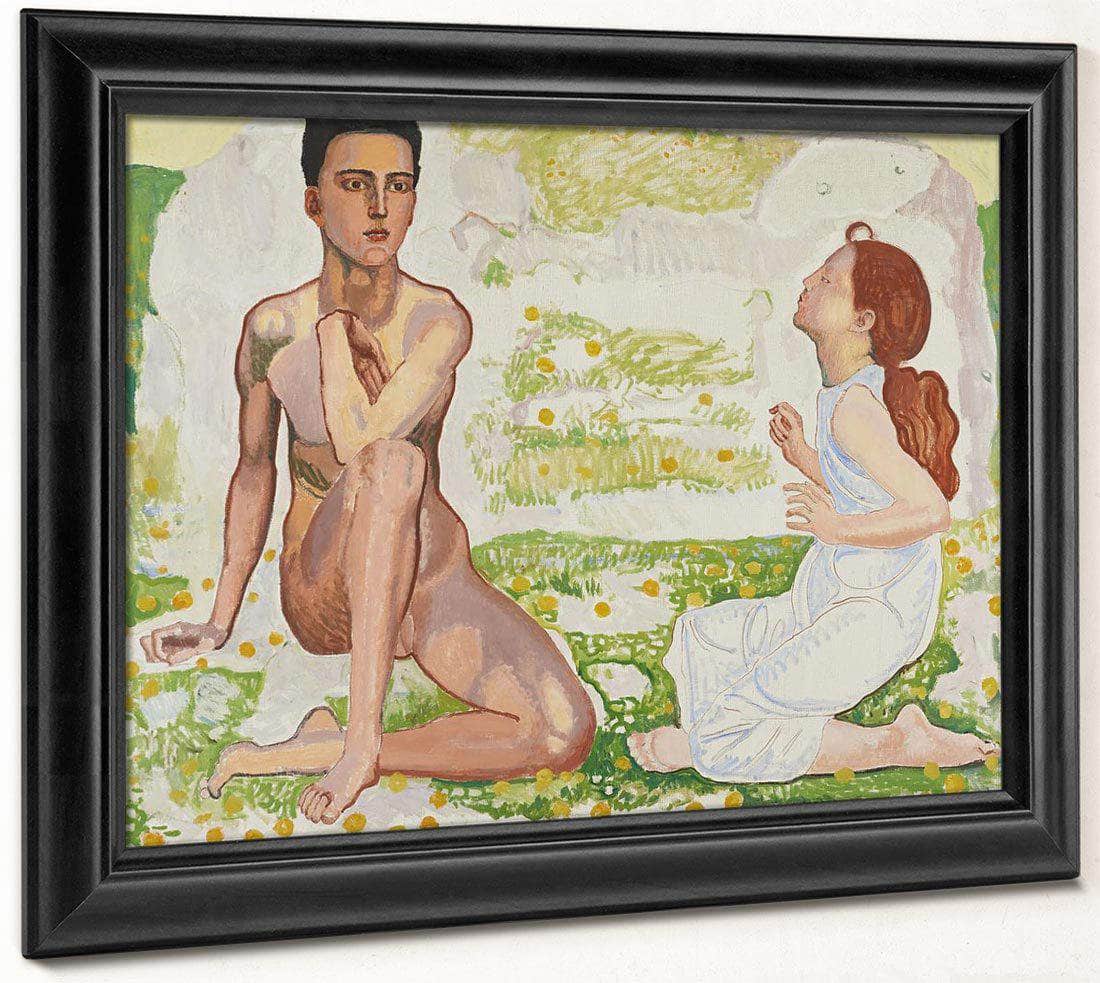 Der Fruhling 1912 Oil On Canvas 106X128 5Cm By Ferdinand Hodler - Image 8