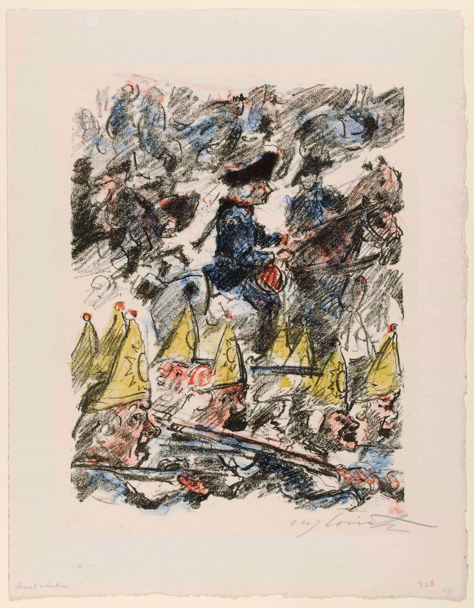 Der Konig Bei Leuthen by Lovis Corinth