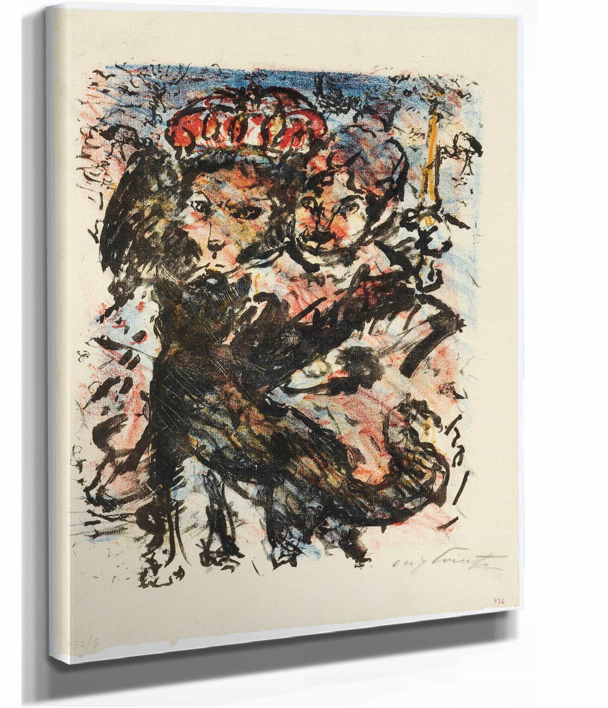 Der Lowe Nobel Mit Seiner Gattin Und Dem Wolf Isegrim by Lovis Corinth - Image 2