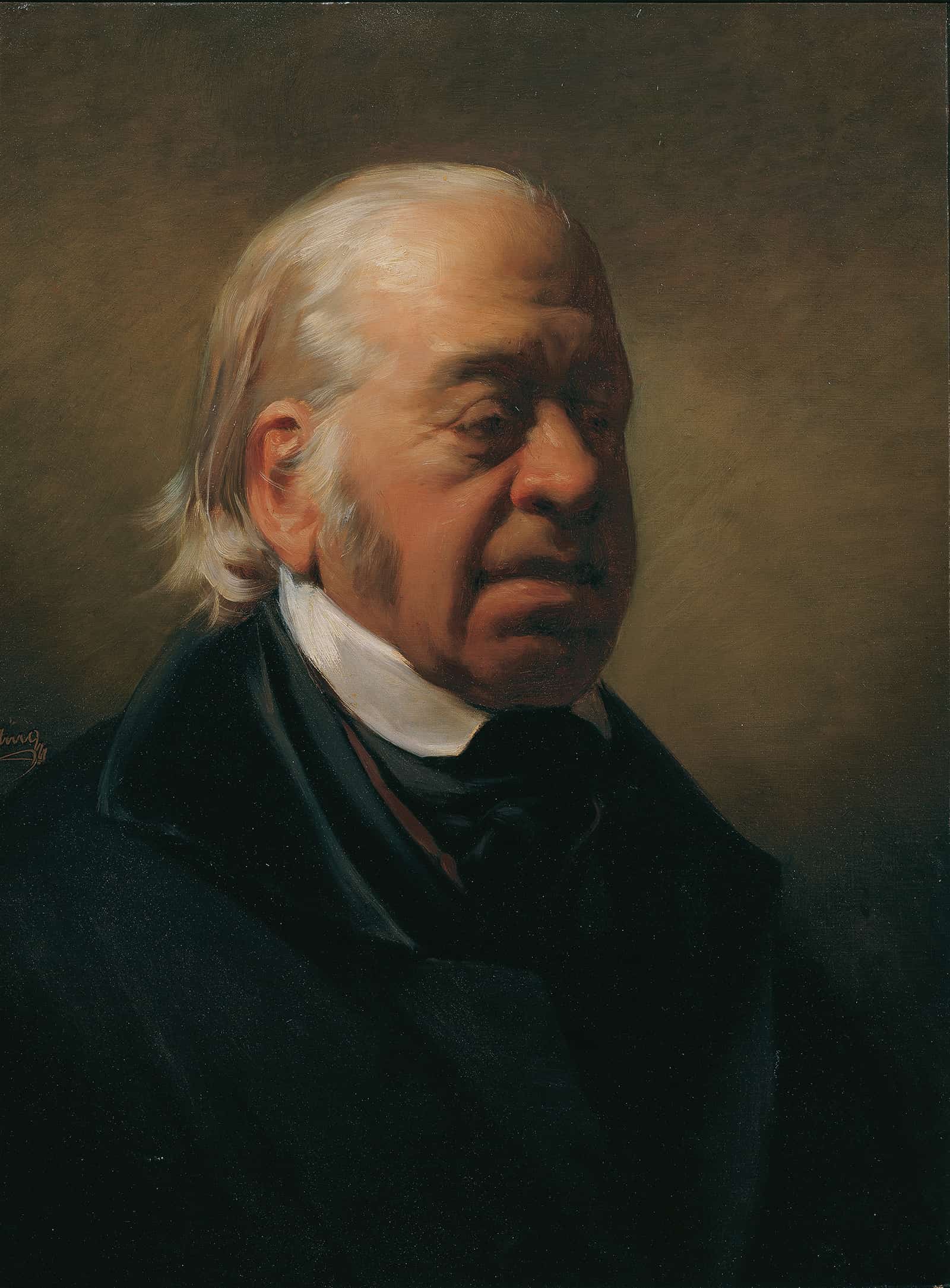 Der Maler Johann Nepomuk Schodlberger by Friedrich Von Amerling