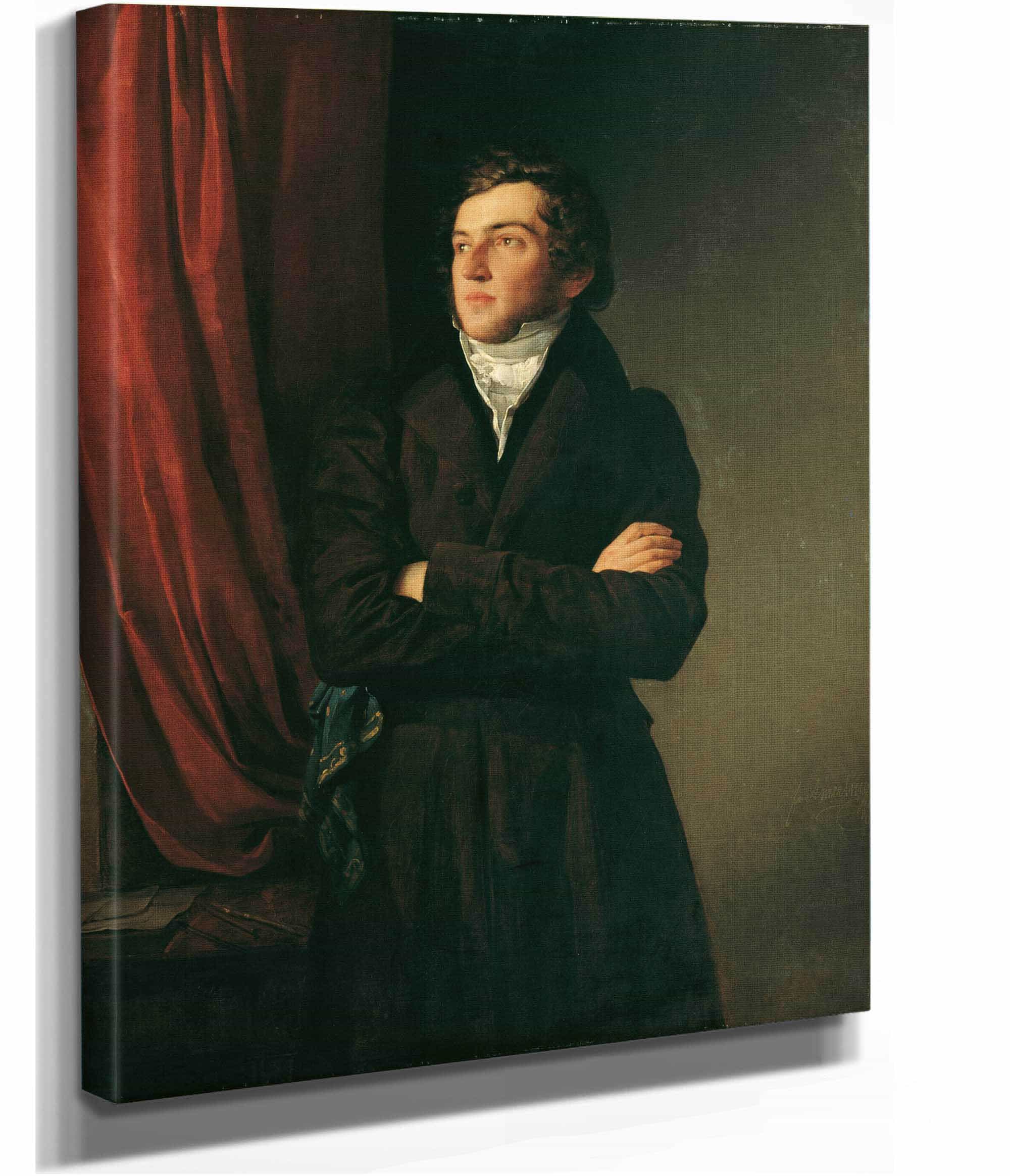 Der Maler Robert Theer by Friedrich Von Amerling - Image 2