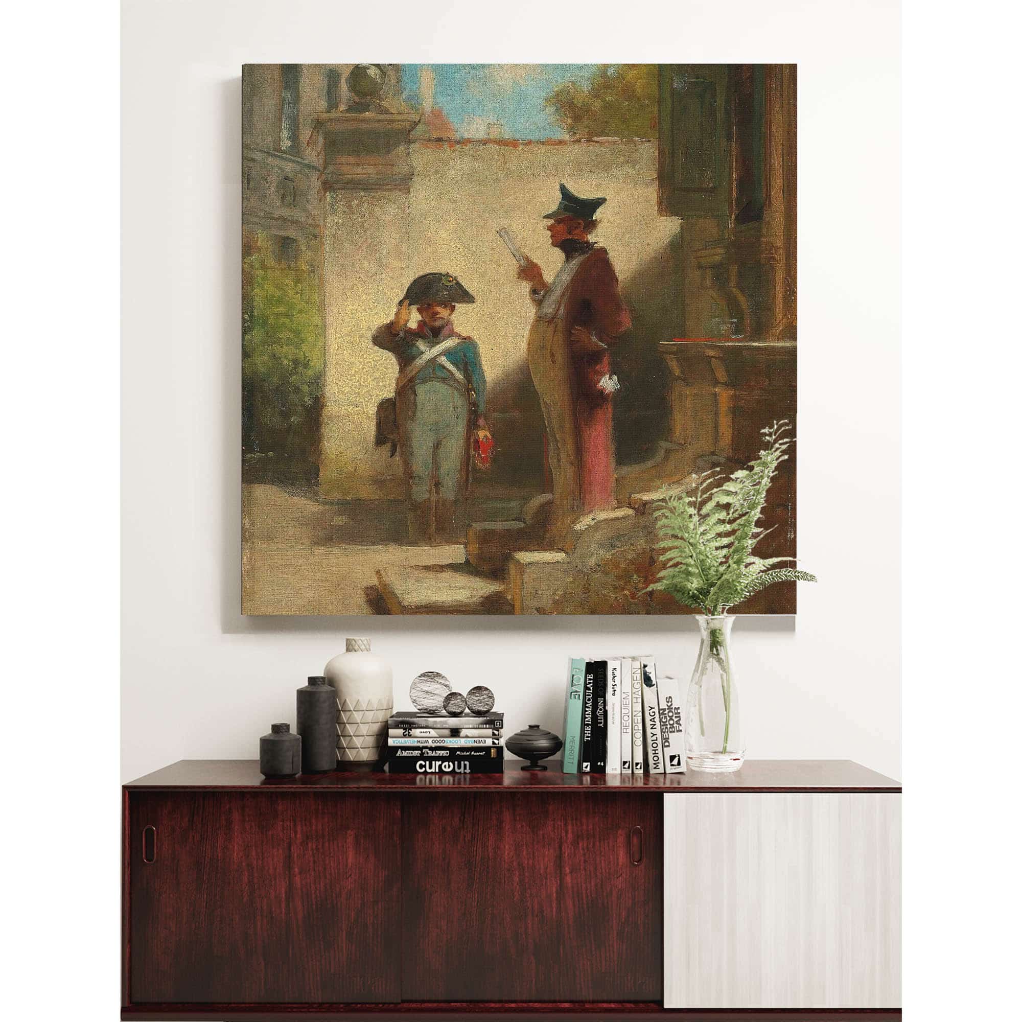 Der Platzkommandant by Carl Spitzweg - Image 5