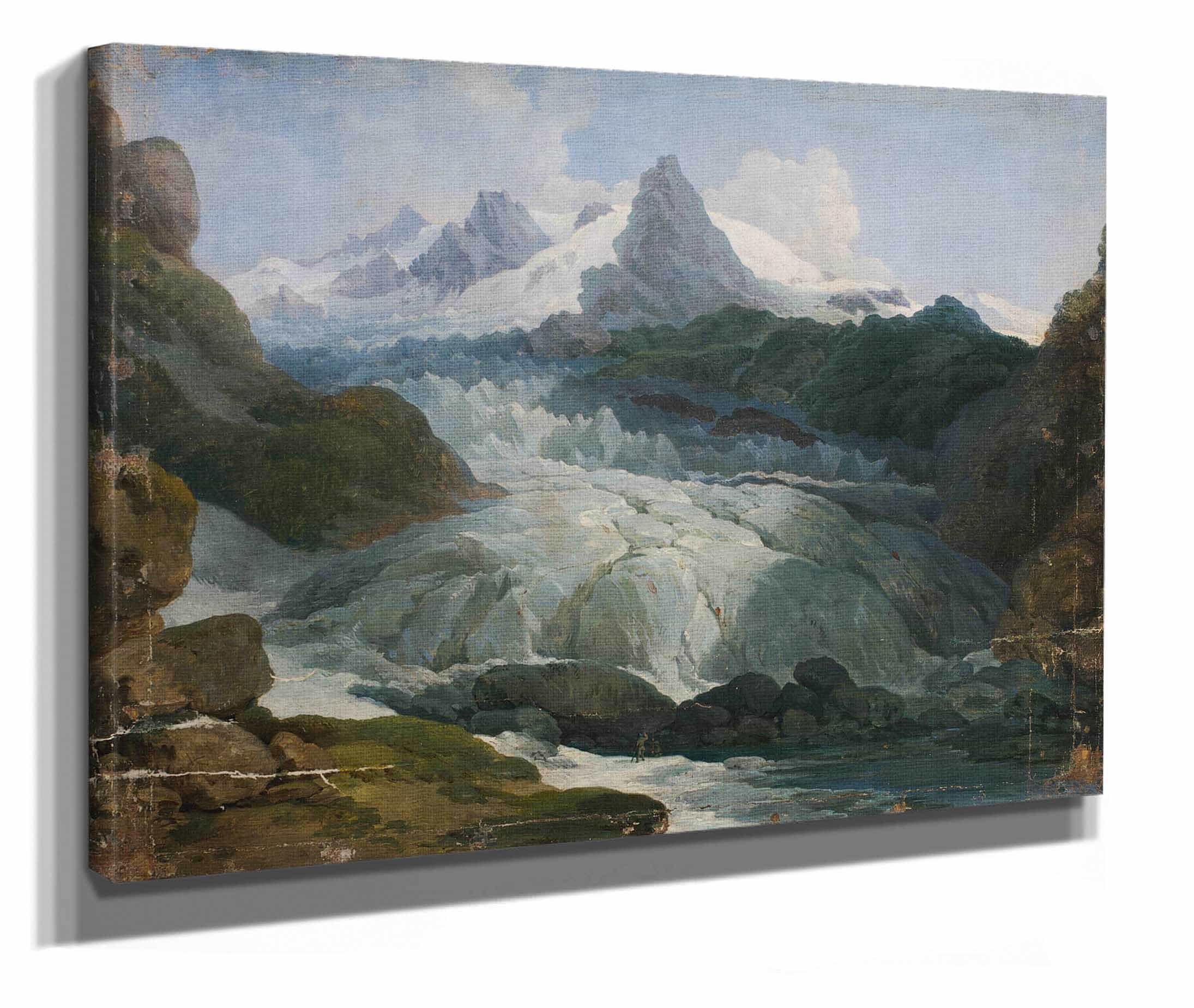 Der Rhonegletscher by Johann Peter Krafft - Image 2