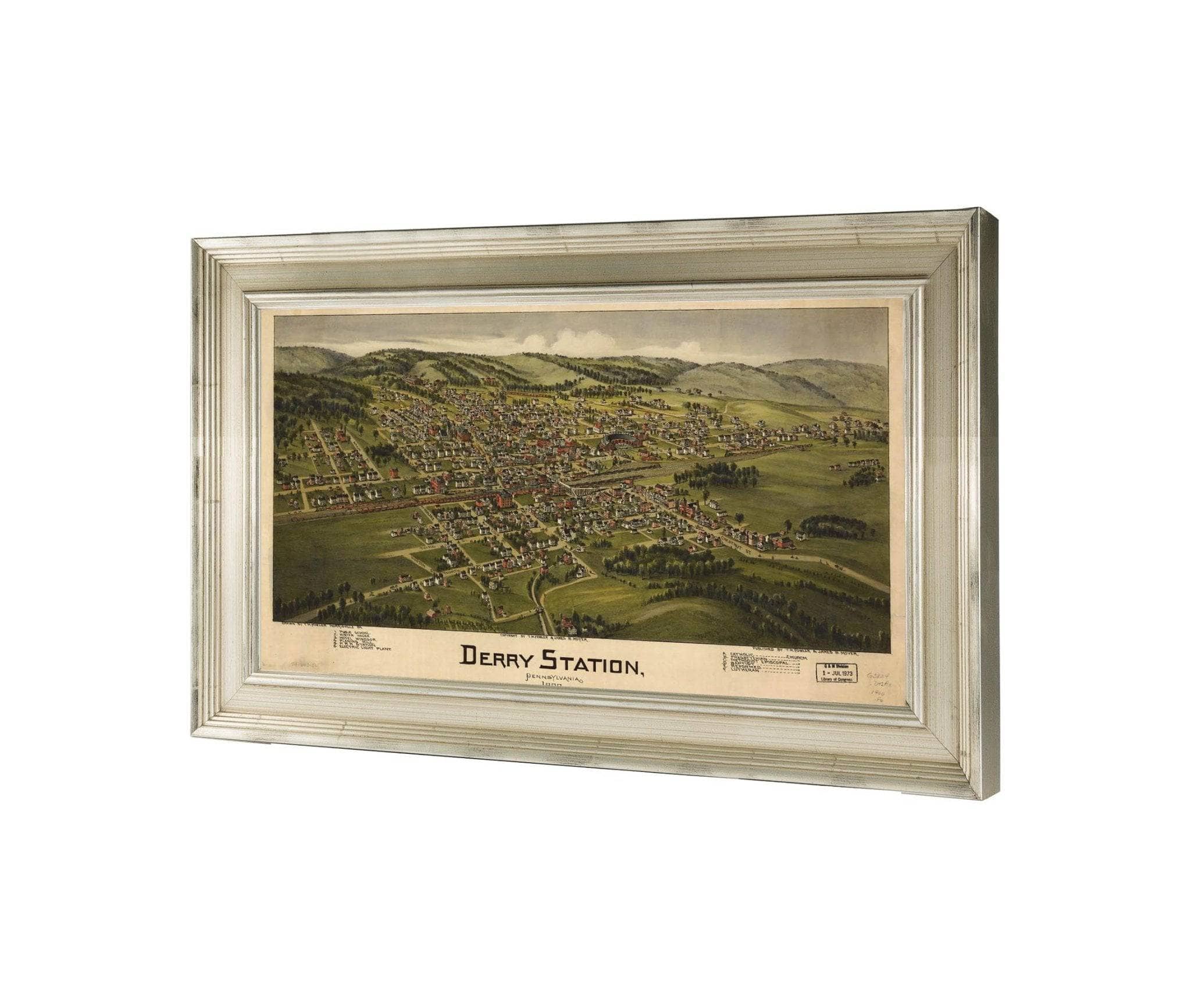 Derry Station Pennsylvania 1900 State Of Pennsylvania - Image 3