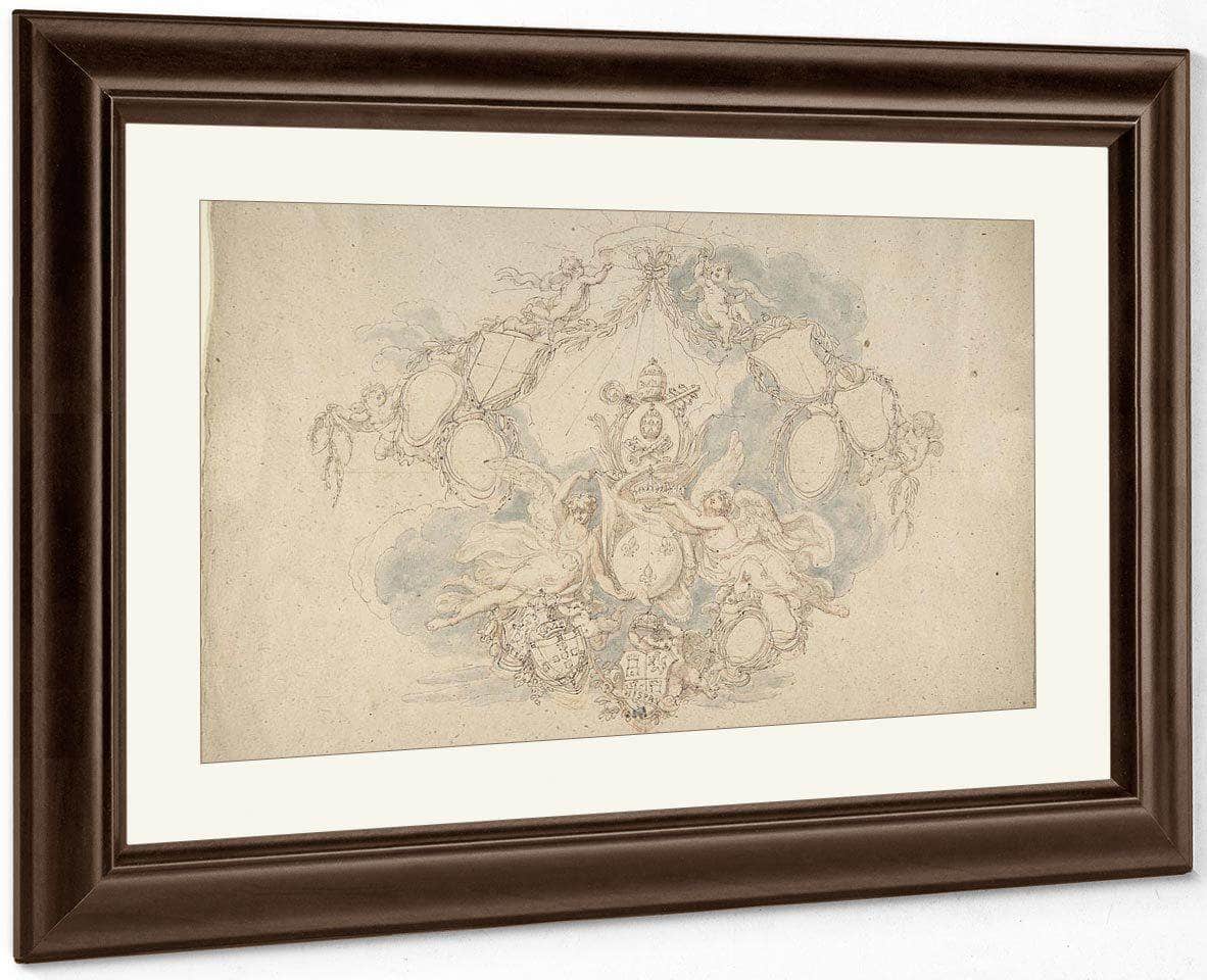 Design Of The Arms Of The Princes Of Europe By Edward Francis Burney - Image 3