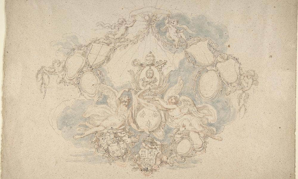 Design Of The Arms Of The Princes Of Europe By Edward Francis Burney - Image 5