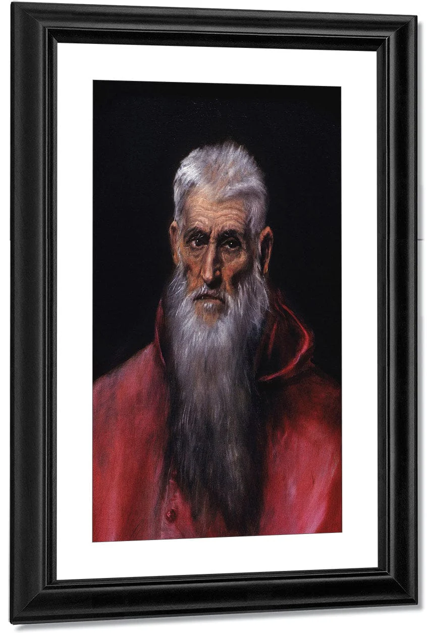 Detail Of St. Jerome By El Greco - Image 3