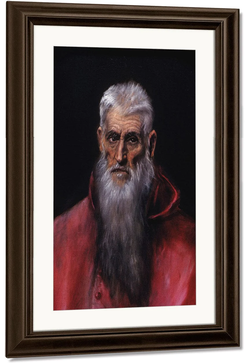 Detail Of St. Jerome By El Greco - Image 4
