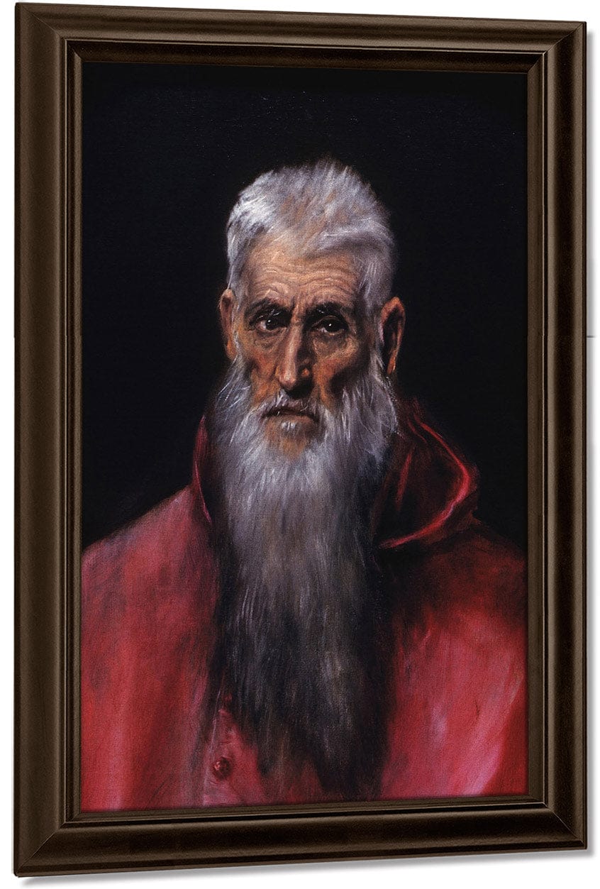 Detail Of St. Jerome By El Greco - Image 5