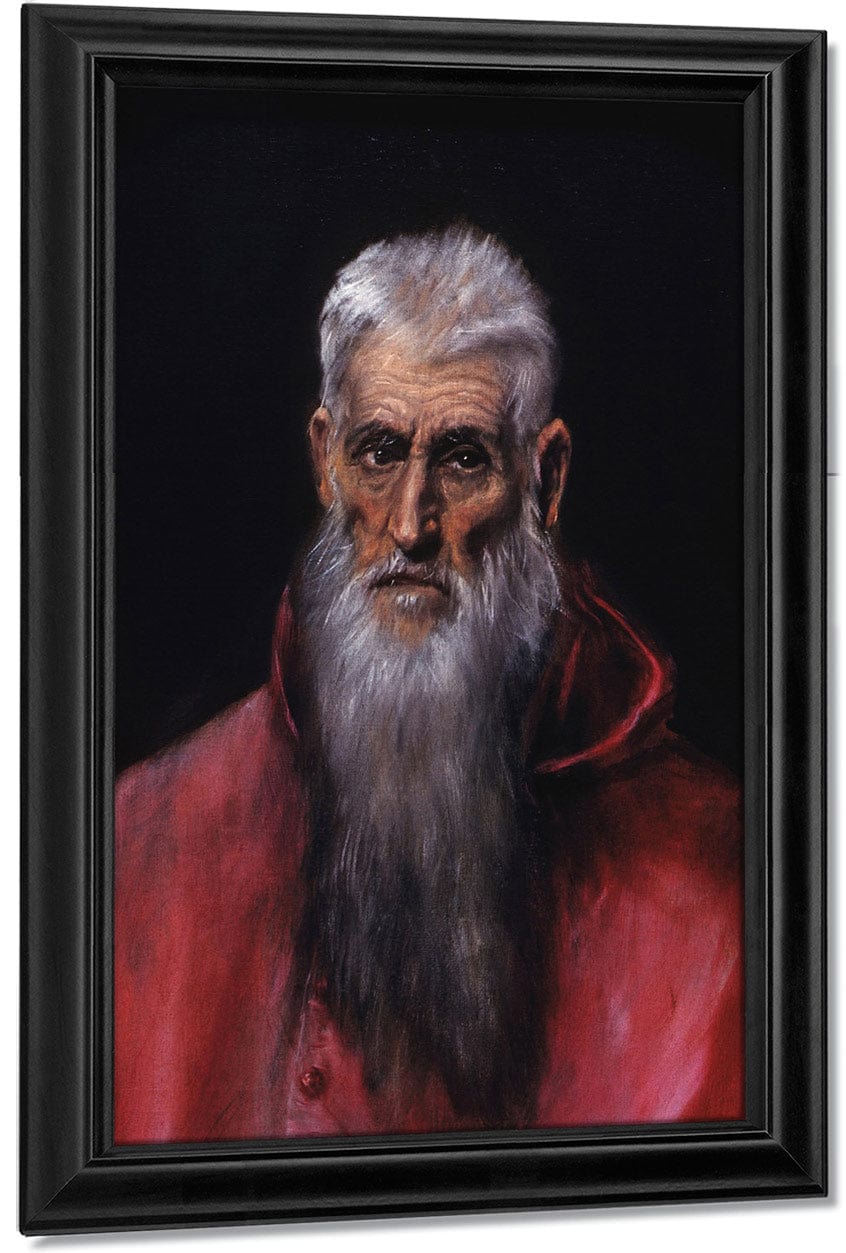 Detail Of St. Jerome By El Greco - Image 7