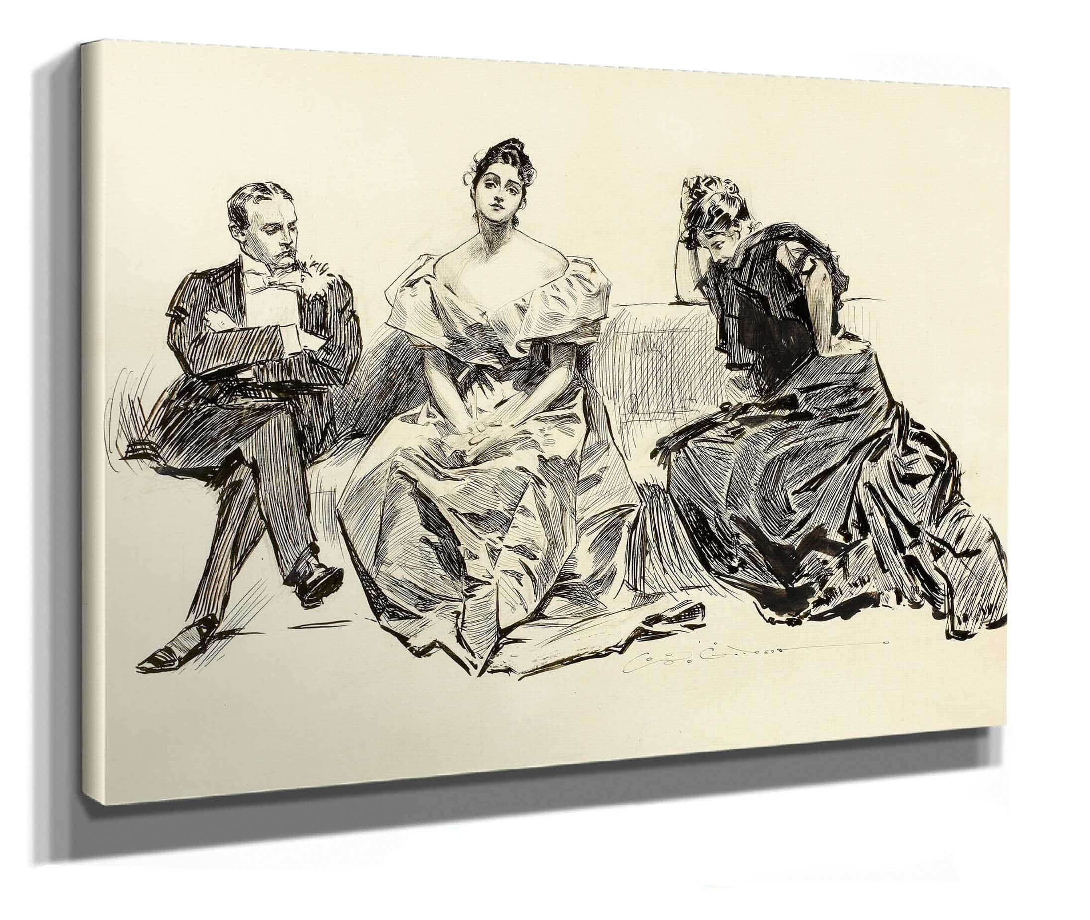 Determined Woman by Charles Dana Gibson - Image 2