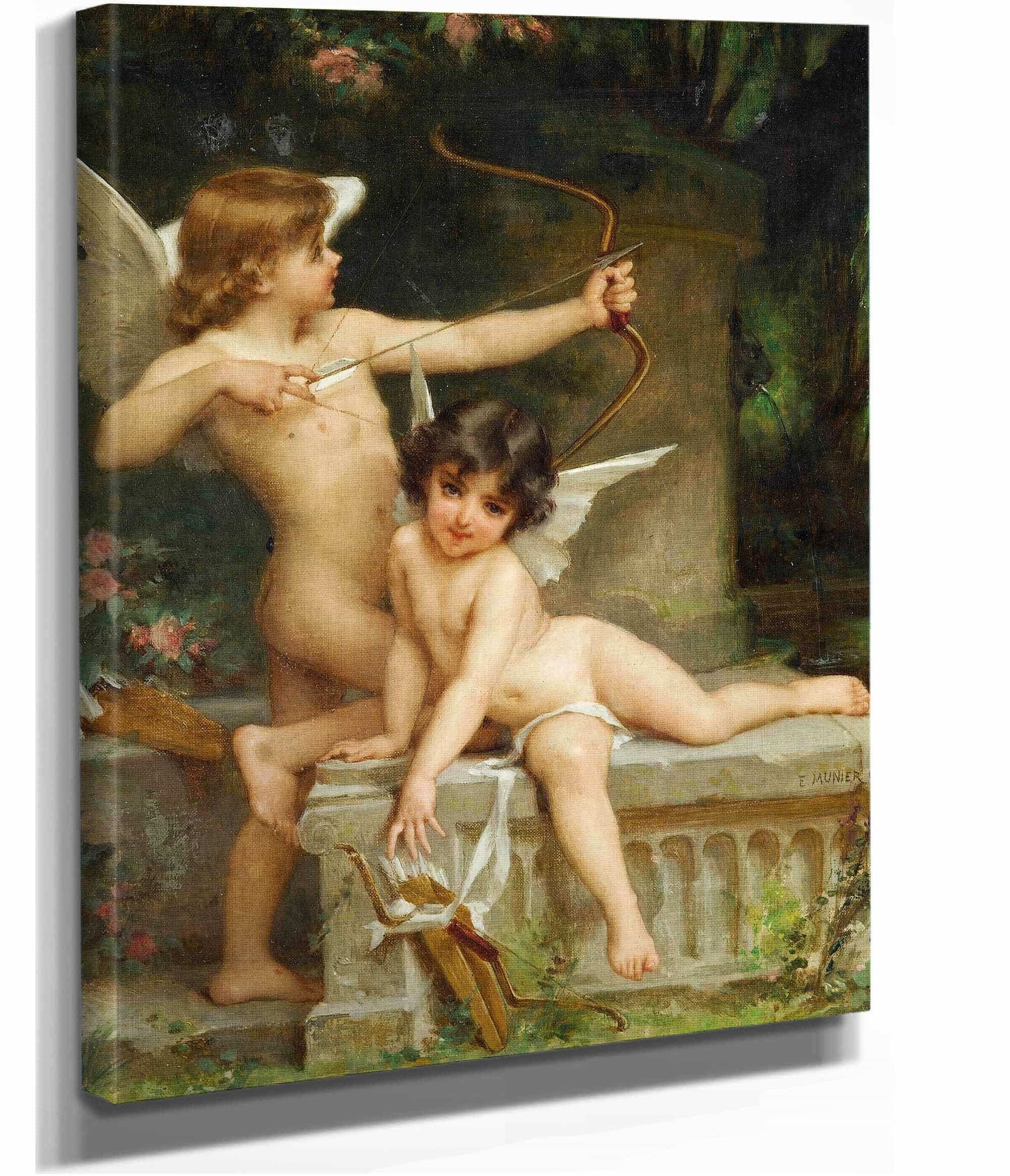 Deux Amours by Emile Munier - Image 2