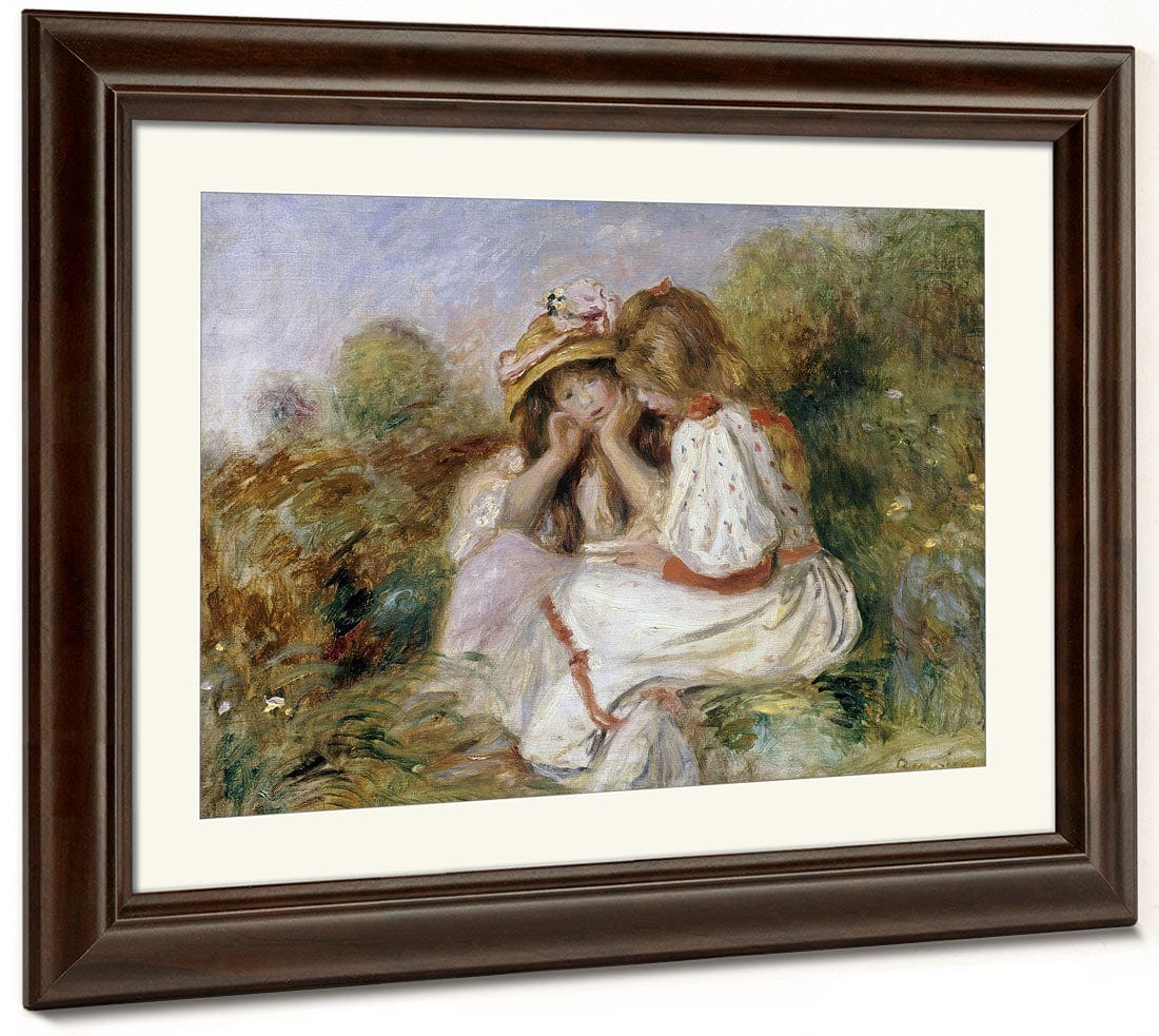 Deux Fillettes By Pierre Auguste Renoir - Image 5