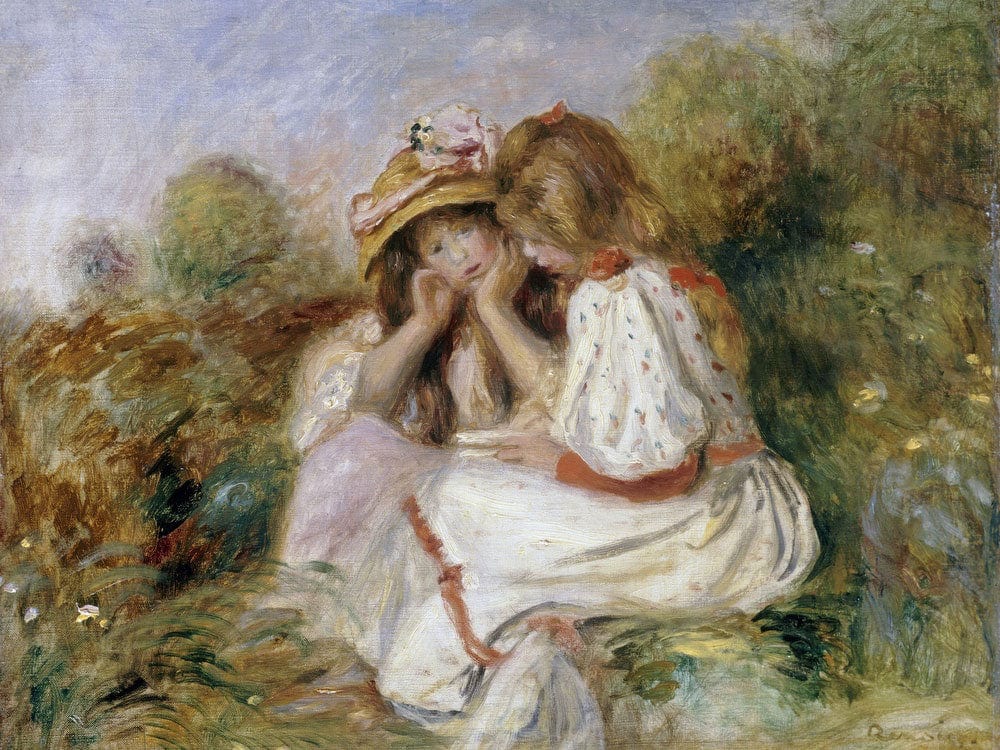 Deux Fillettes By Pierre Auguste Renoir - Image 7