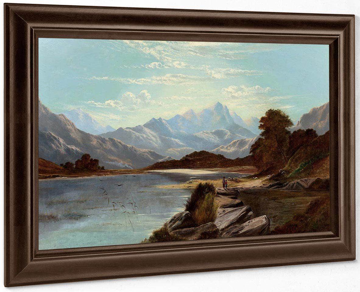Devoke Water Cumberland 1886 By Alfred De Breanski - Image 4