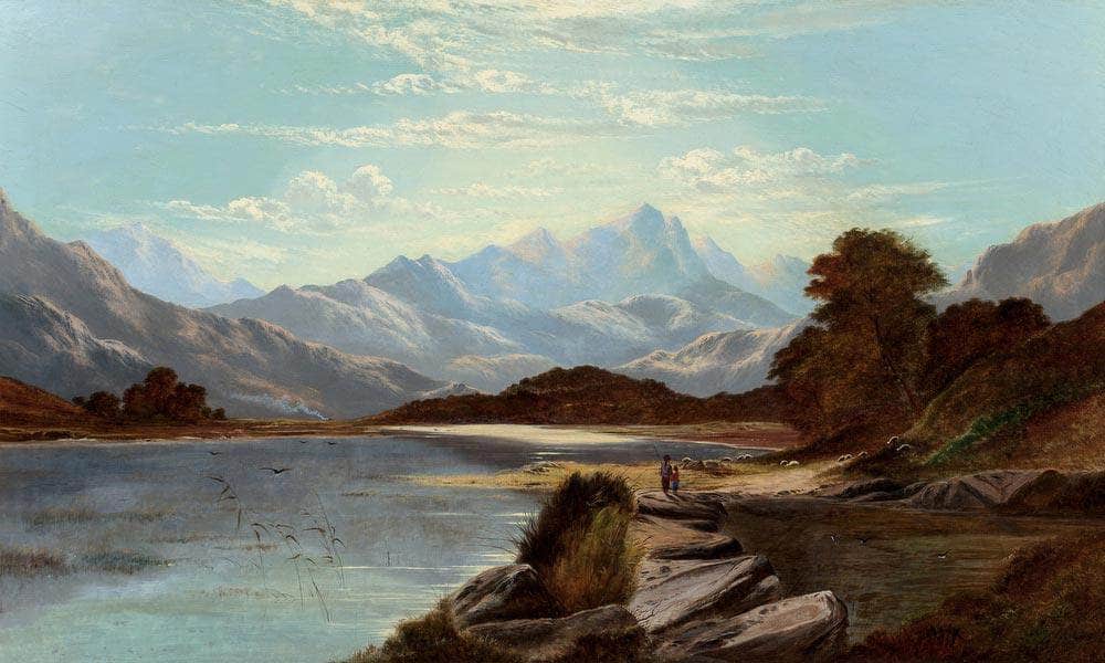 Devoke Water Cumberland 1886 By Alfred De Breanski - Image 5