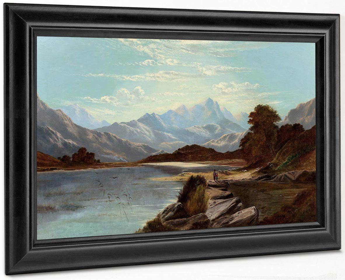 Devoke Water Cumberland 1886 By Alfred De Breanski - Image 6