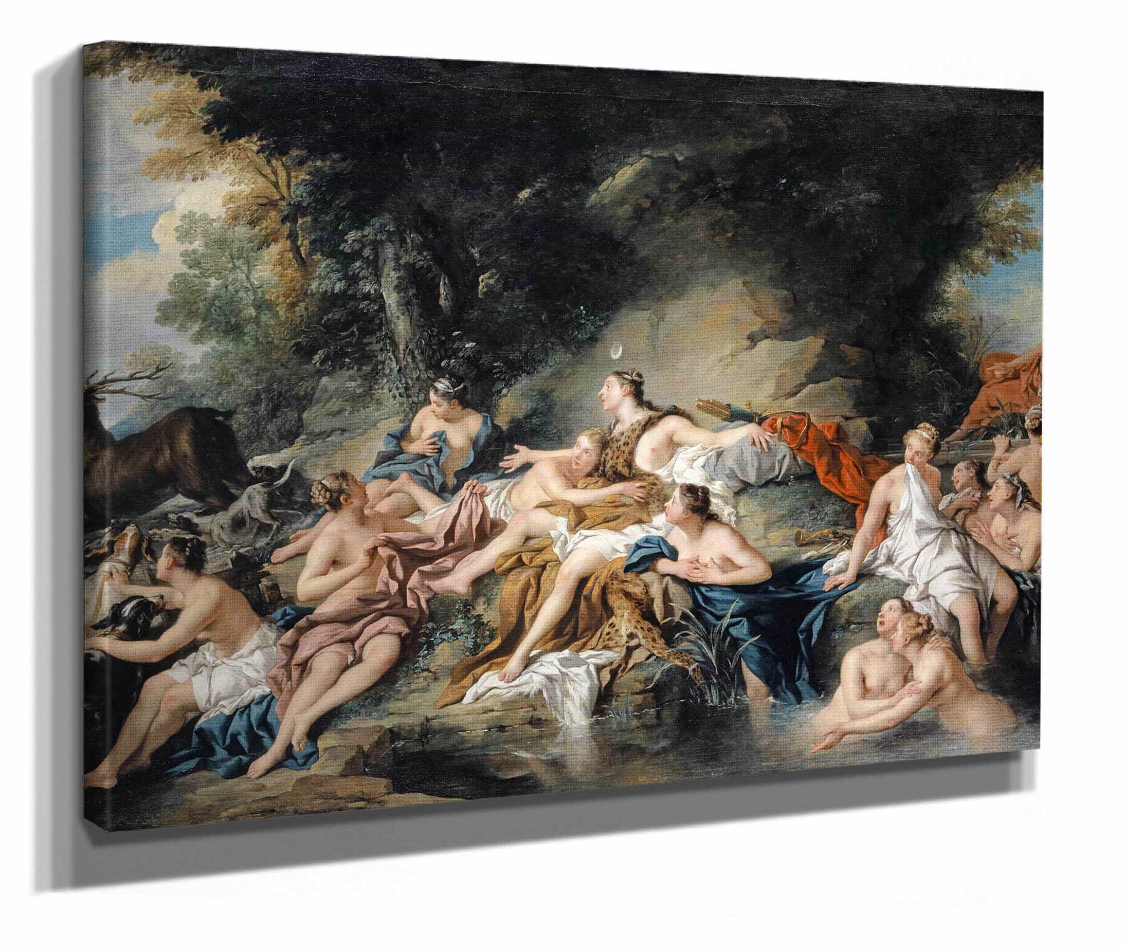 Diana And Actaeon by Jean Francois De Troy - Image 2