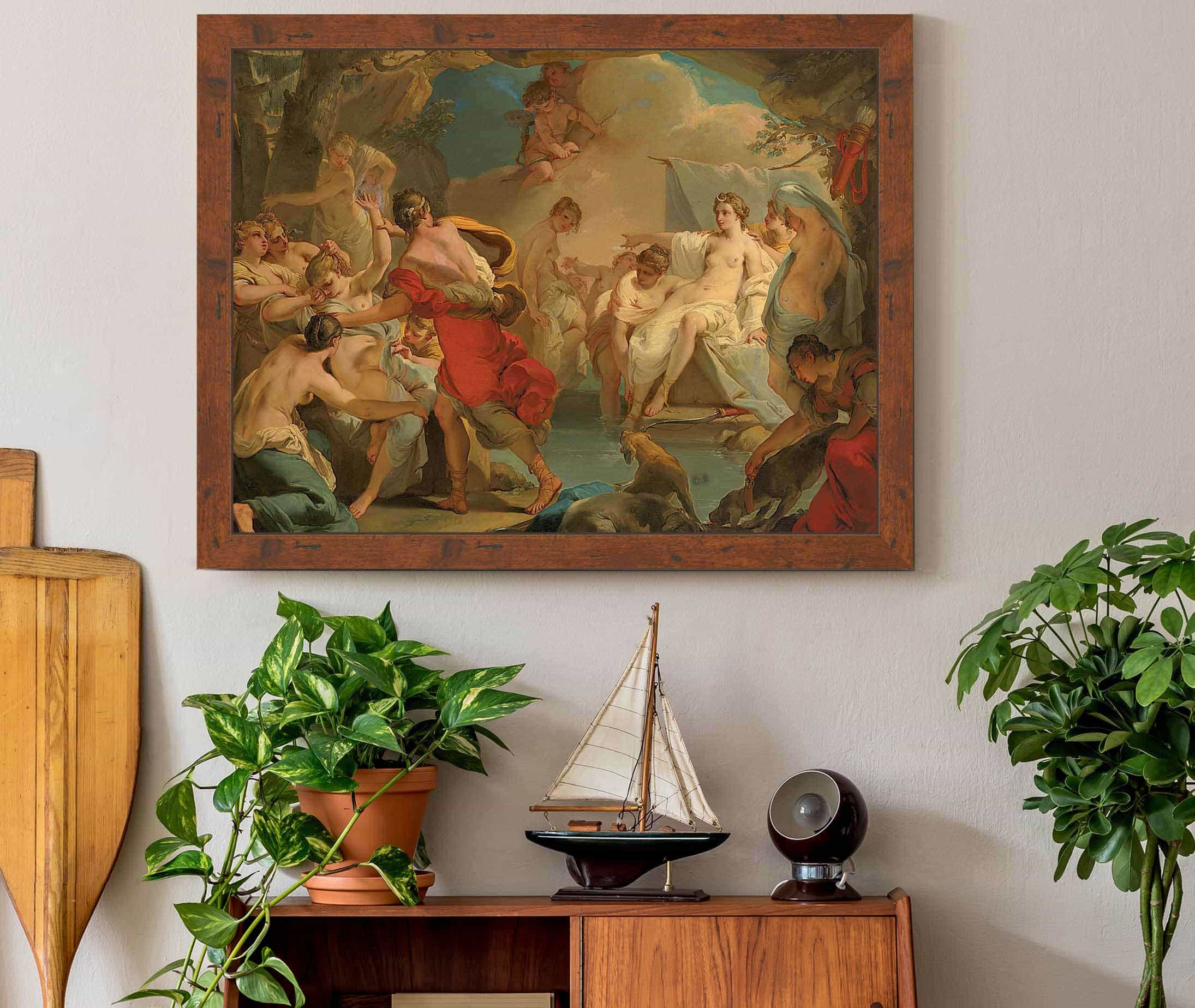 Diana And Callisto by Gaetano Gandolfi - Image 3
