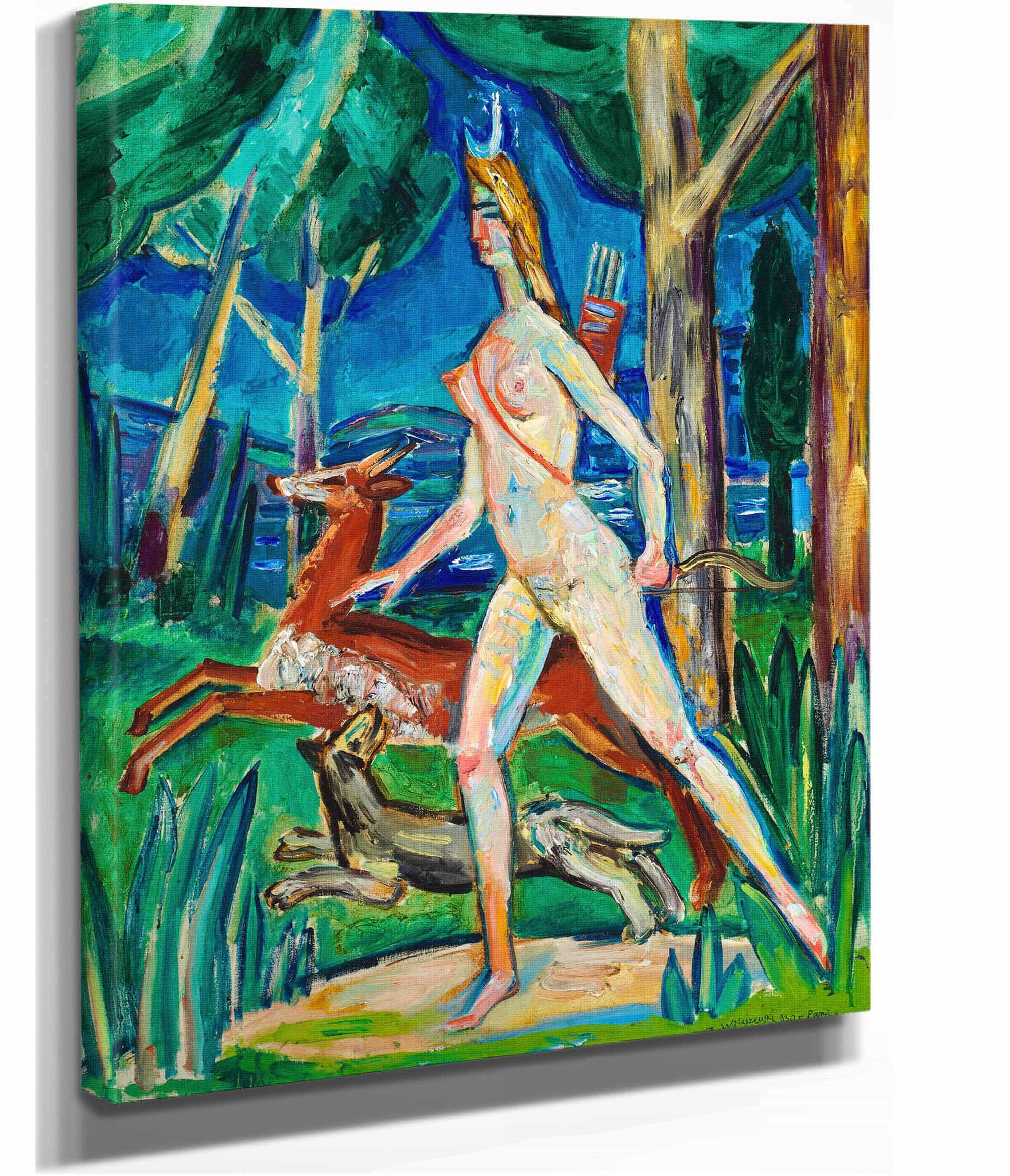 Diana In The Forest by Zygmunt Waliszewski - Image 2